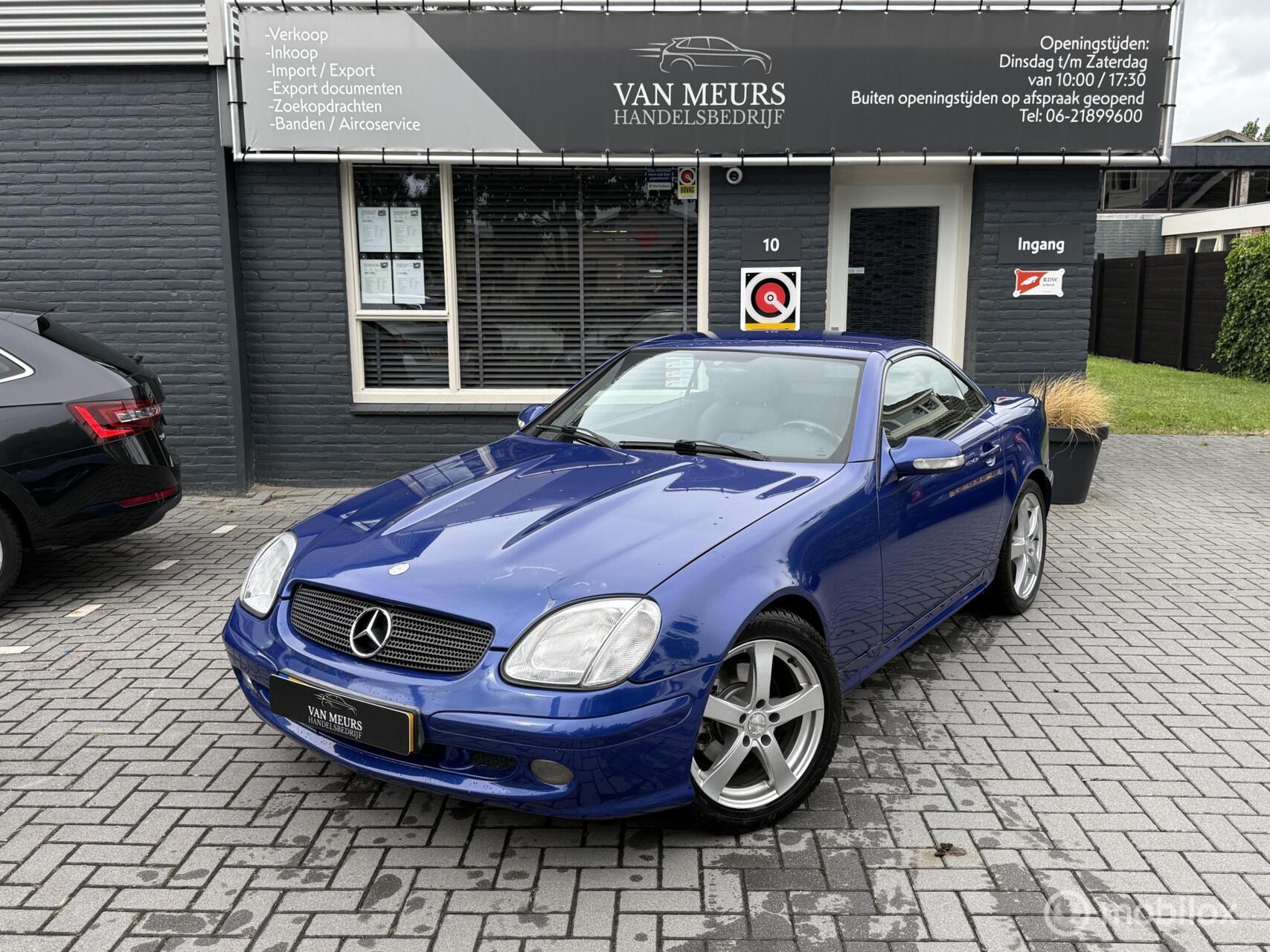 Mercedes-Benz SLK 320 320, Automaat, Airco, Volledig onderhouden, apk 03.2027... 2002 - voorkant