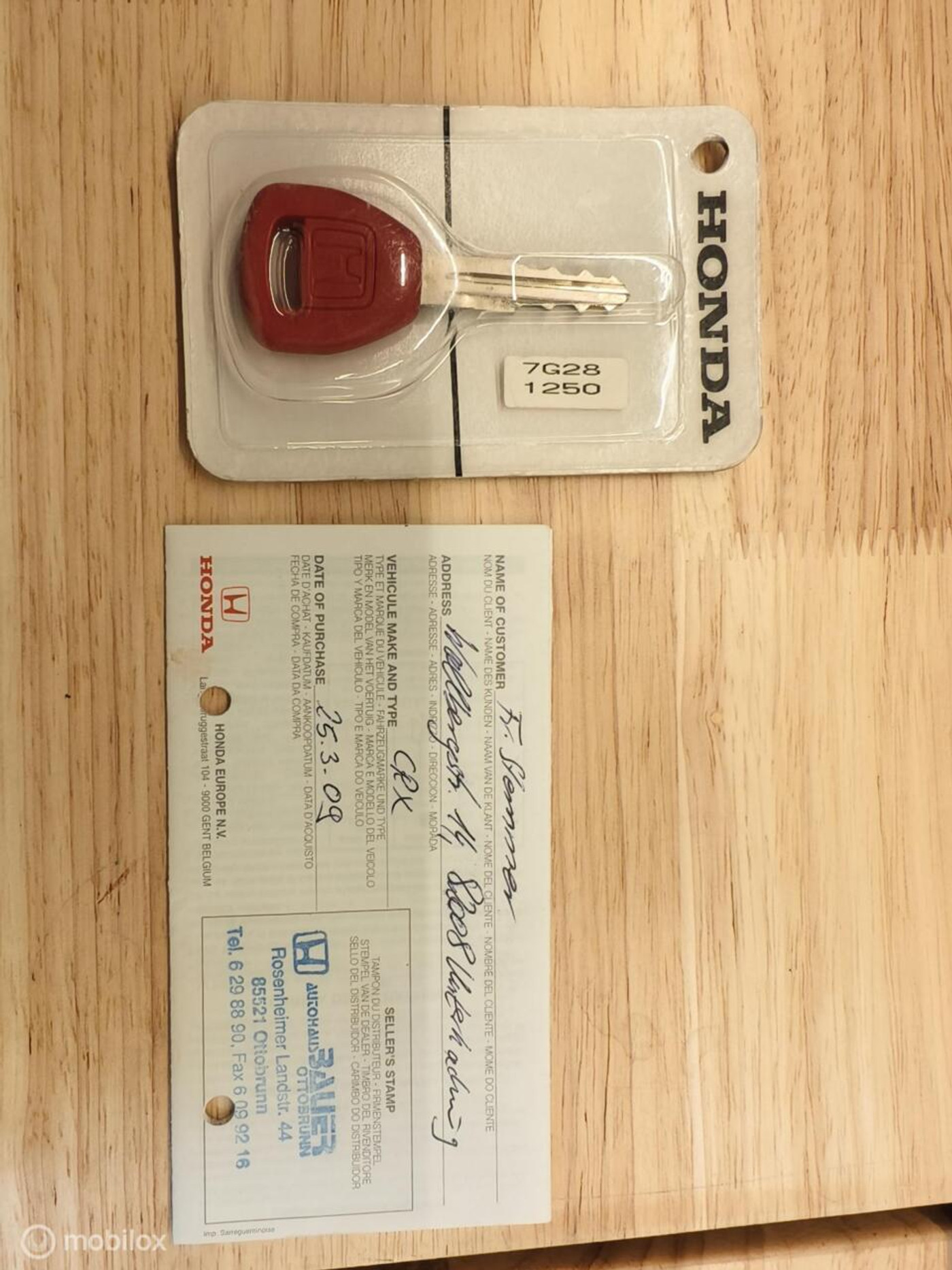 Foto van Honda CRX