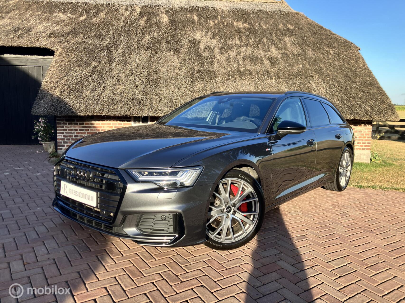 Audi A6 Avant 55 TFSI E 55TFSIe Quattro S-line 367pk HD-Matrix B&O 20” 2023 - voorkant