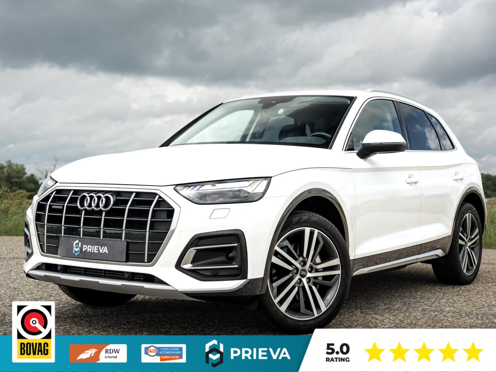 Audi Q5 50 TFSI E 50TFSIe 300Pk Quattro|3-Zone|20'Inch |ACC|TREK-HK| 2022 - voorkant