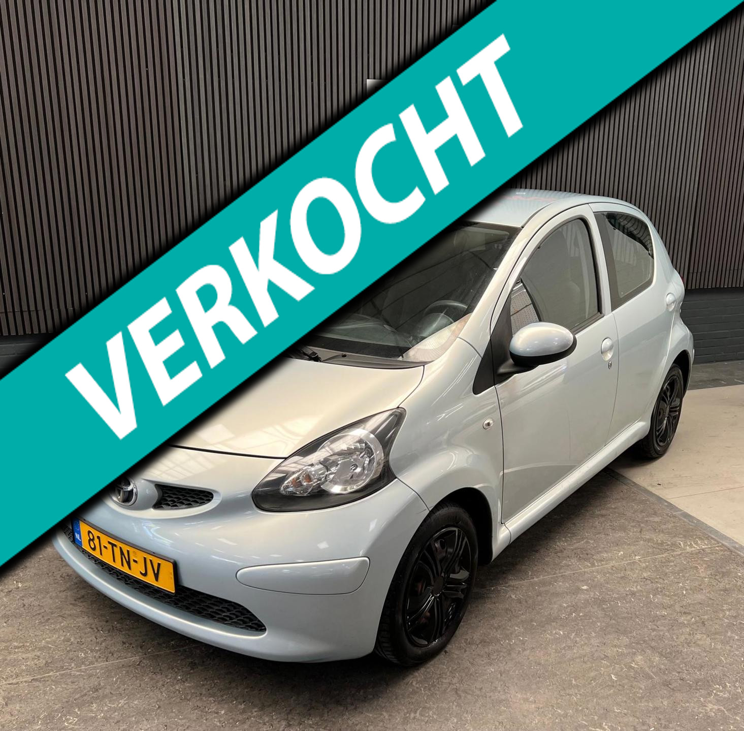Toyota Toyota Aygo 1.0-12V + 2e Eigenaar - NAP - Airco - Elektr. Raam 2006 - voorkant