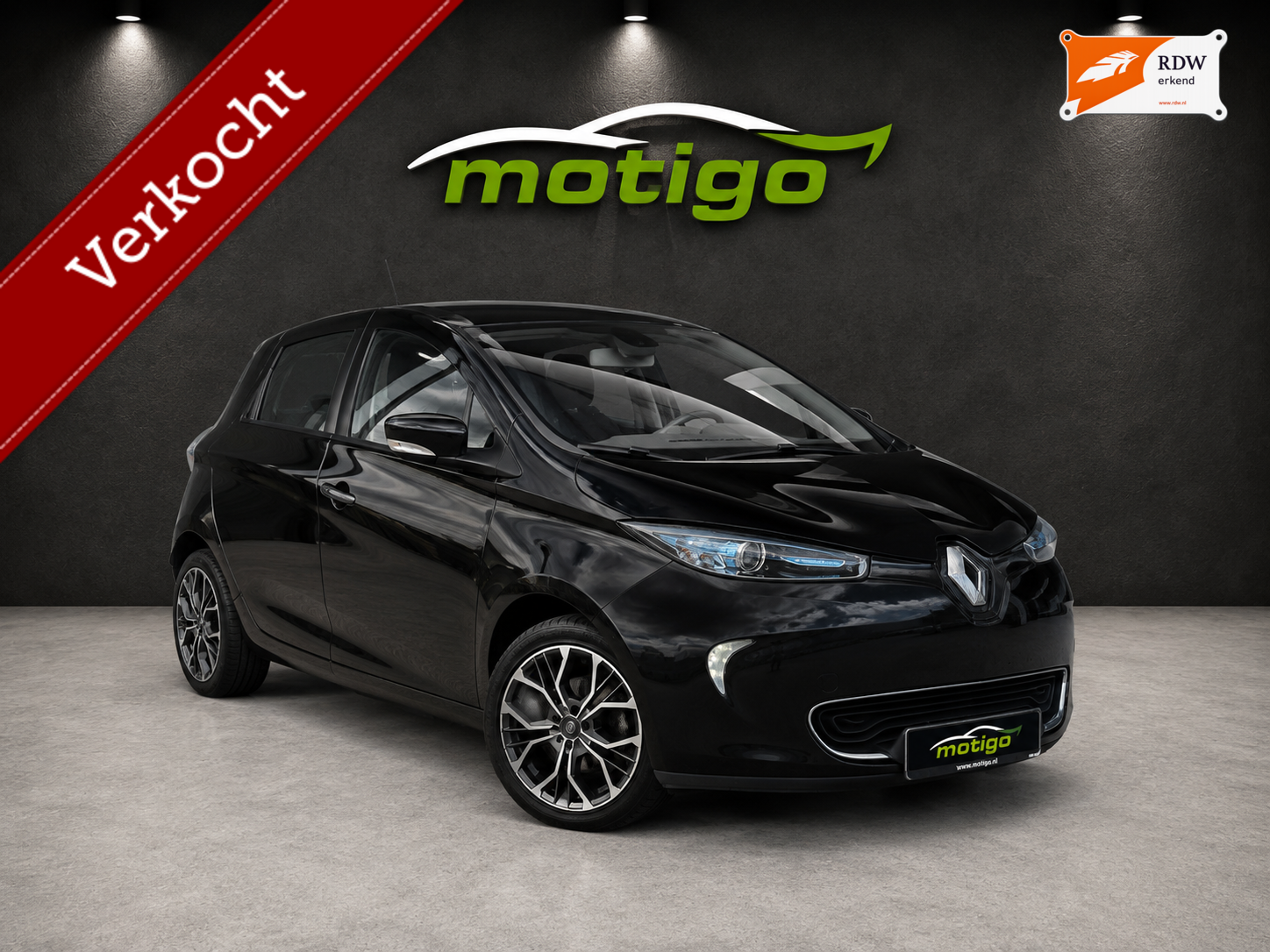 Renault Zoe Q210 Zen Quickcharge 22 kWh ( incl. accu ) 2013 - voorkant