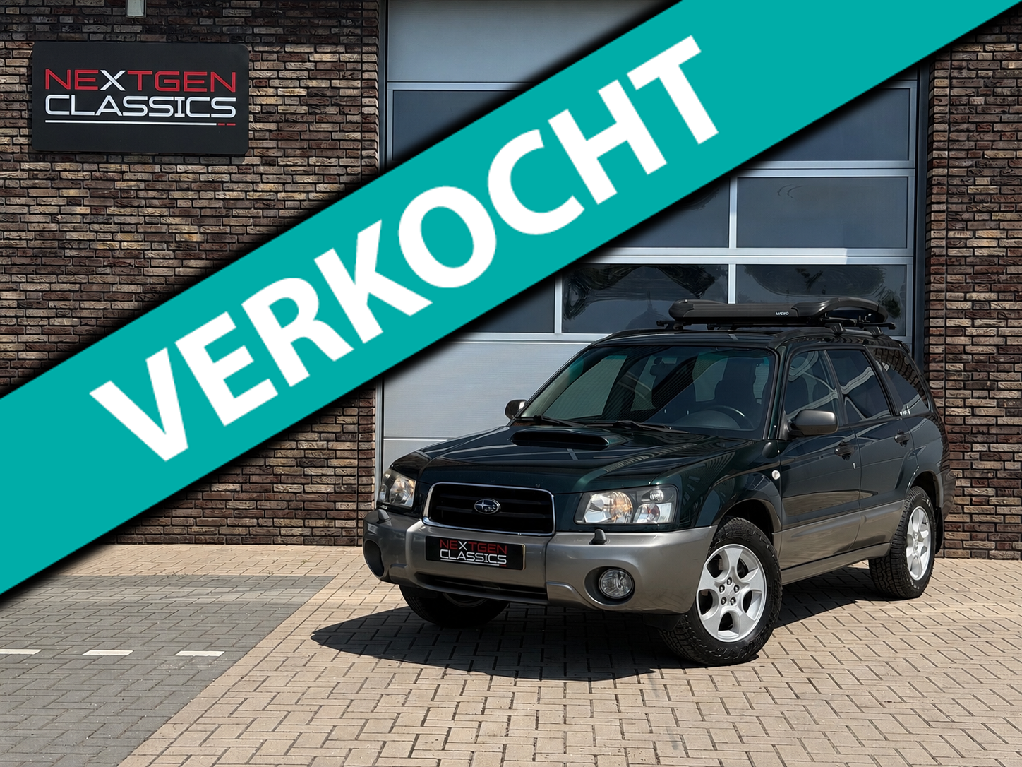 Subaru Forester 2.0 AWD XT 2003 - voorkant