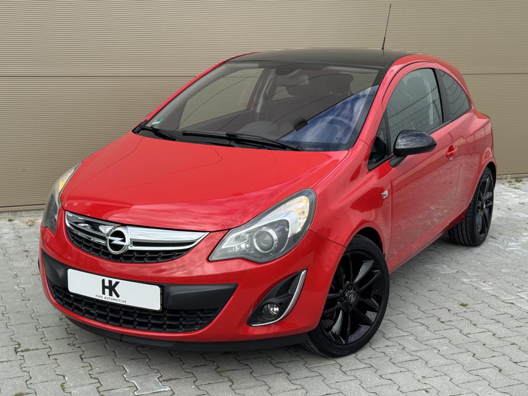 Opel Corsa 1.4|Stoelver|Stuurver|AC|84dkm|PDC|Cruise|Navi 2012 - voorkant