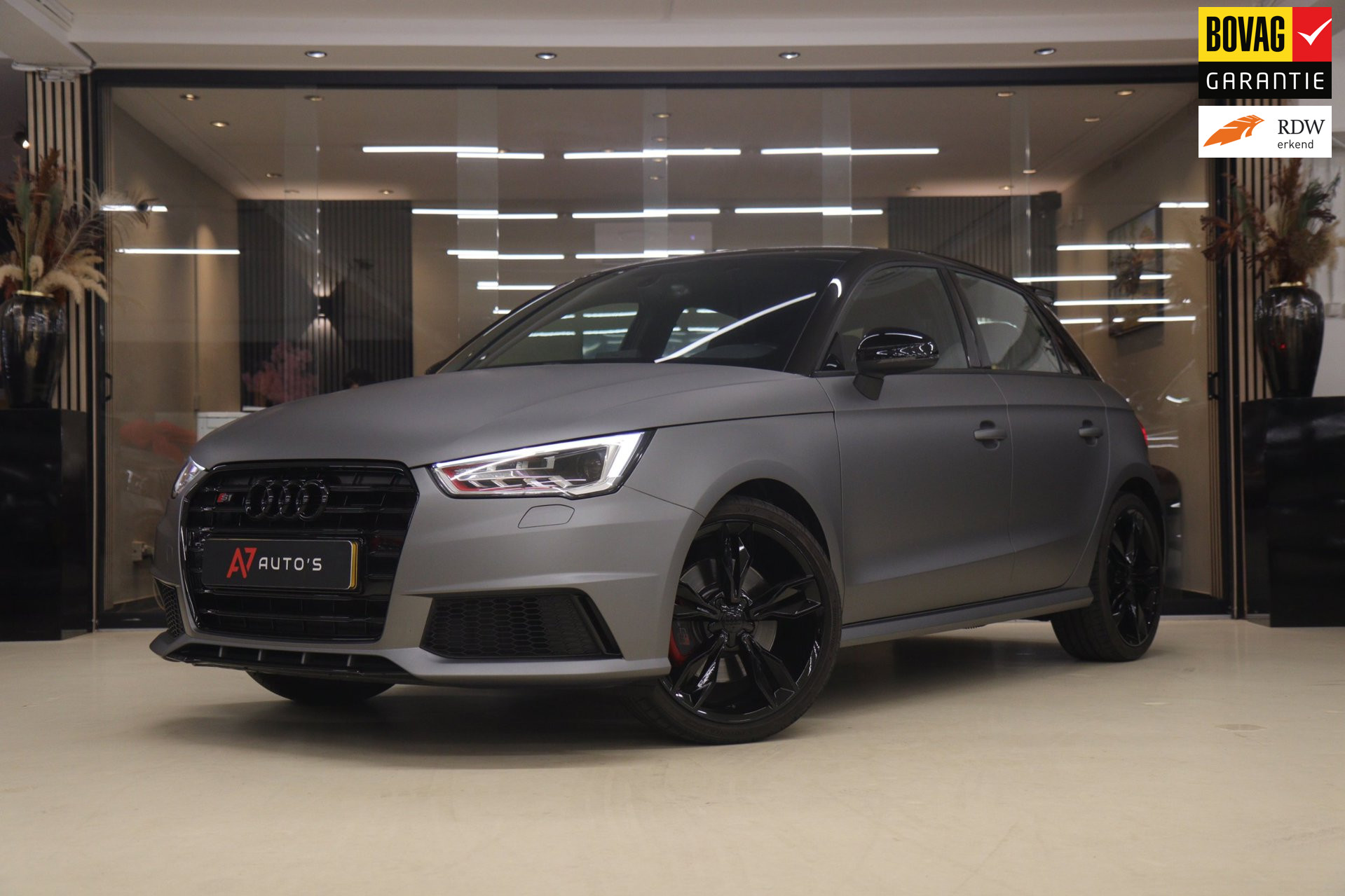 Audi A1 Sportback 2.0 TFSI S1 Quattro Pro Line Plus 3X S-LINE  231PK/ BOSE/STOELVER/NAVI/VOL 2015 - voorkant