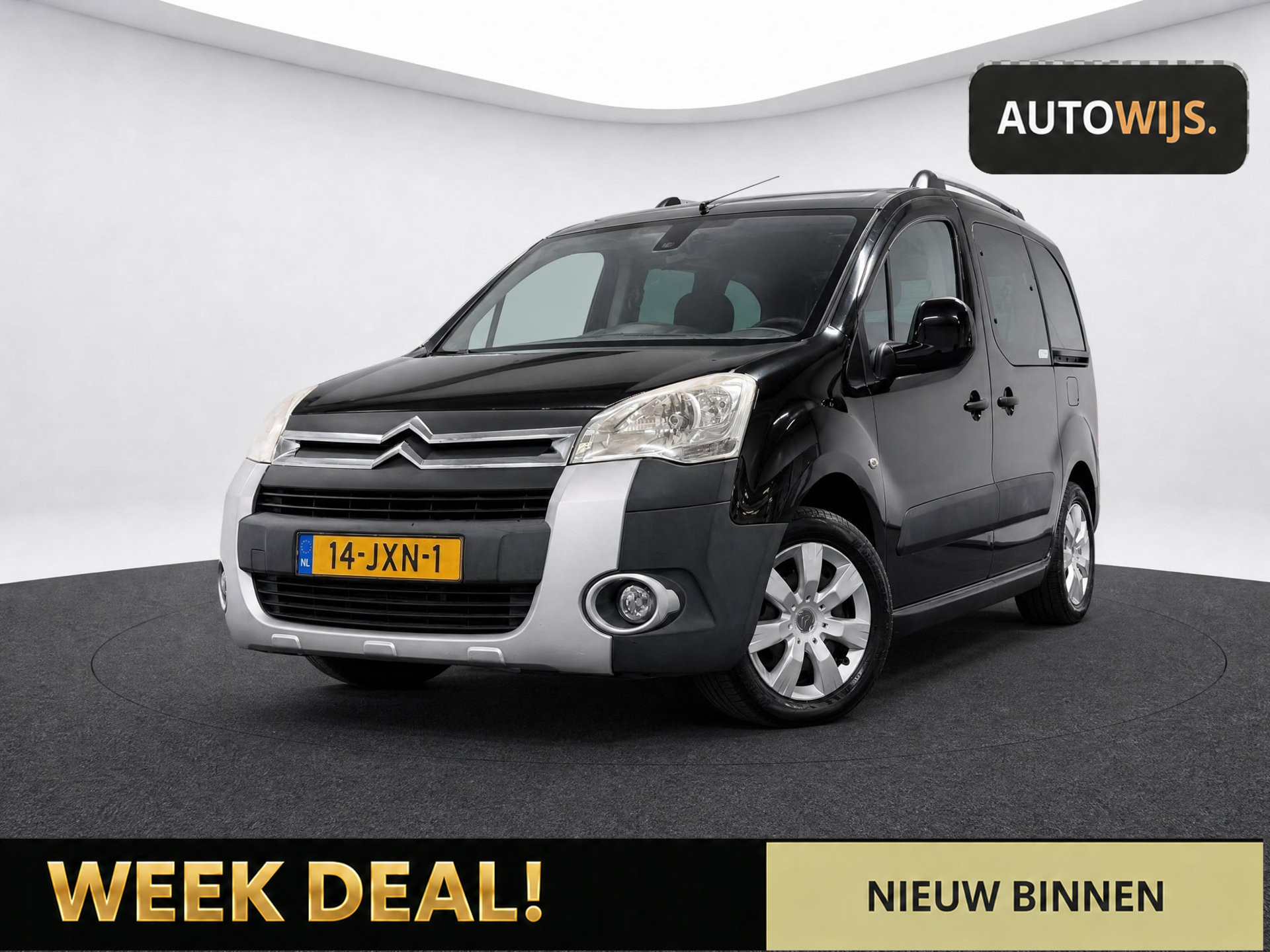 Citroen Berlingo 1.6-16V XTR|NL AUTO|CLIMA|PANO|MARGE|PERSONEN 2009 - voorkant