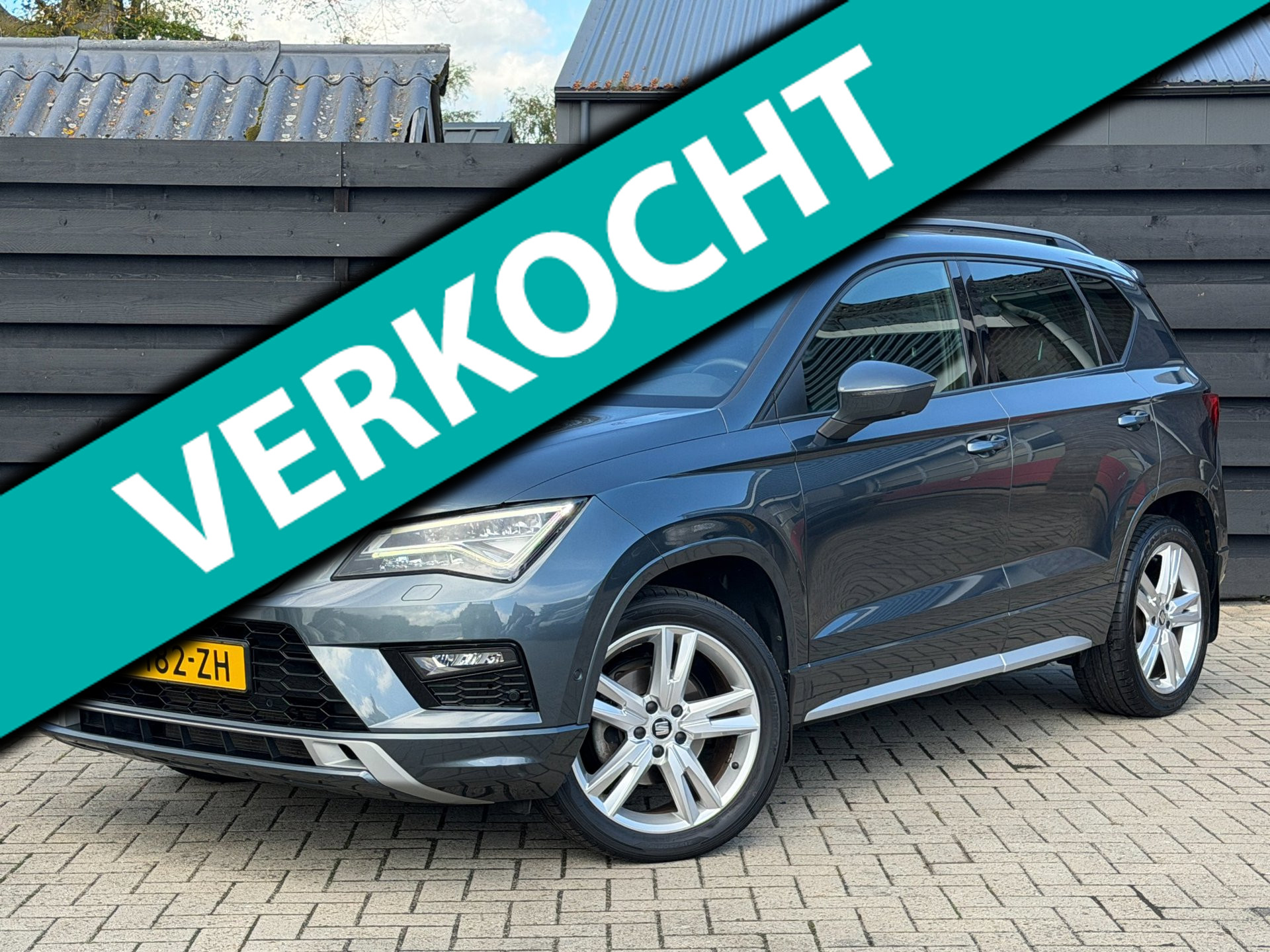 Seat Ateca 1.5 TSI FR ACC I Lane-Assist I Trekhaak I Camera 2020 - voorkant