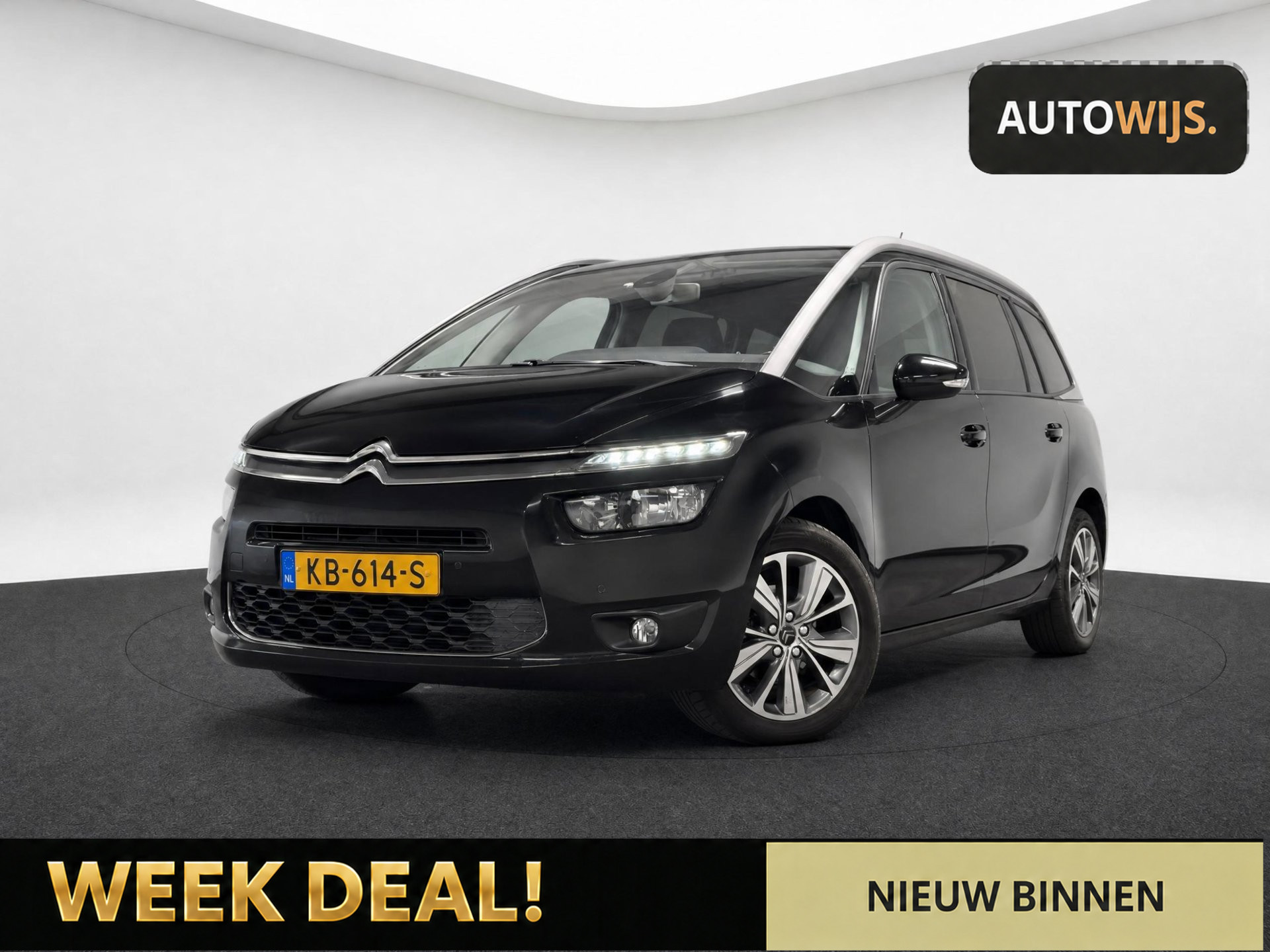 Citroen C4 Picasso 1.6 BlueHDi Business|AUT|NL AUTO|7-PERS|CAMERA|TREKHAAK|GOED ONDERHOUDEN 2016 - voorkant