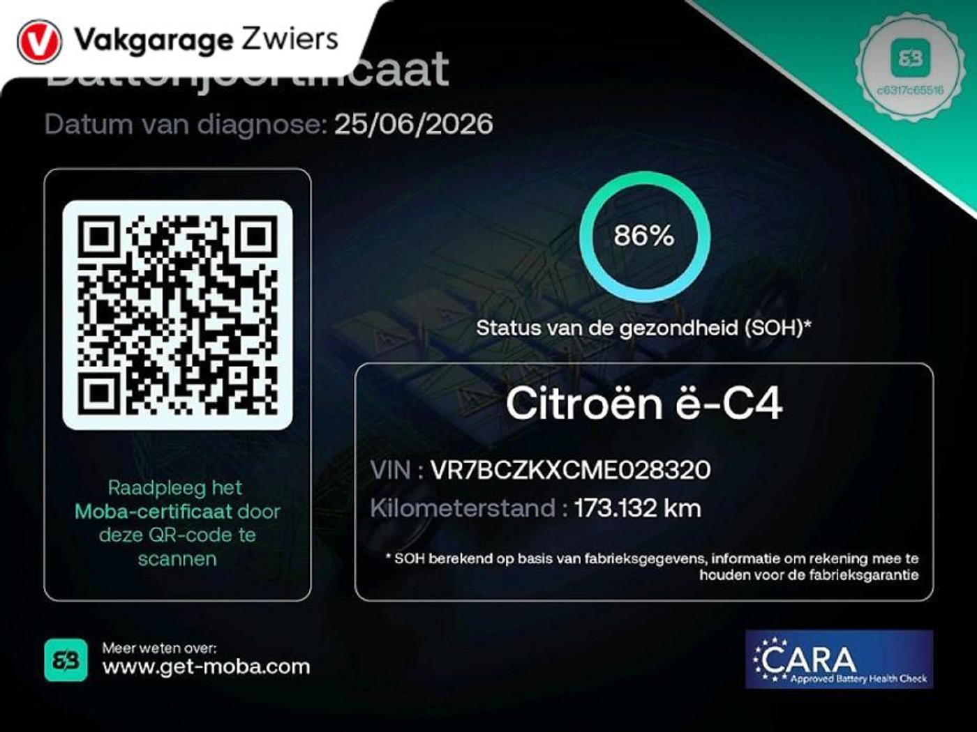 Foto van Citroen E-c4