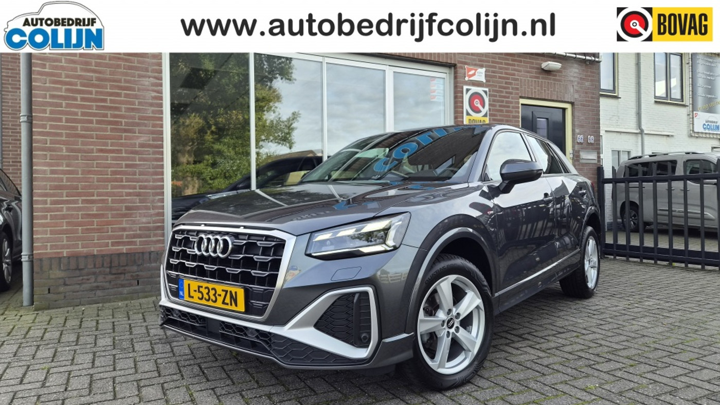 Audi Q2 35 TFSI S edition, Stoelverw, Trekhaak 2021 - voorkant