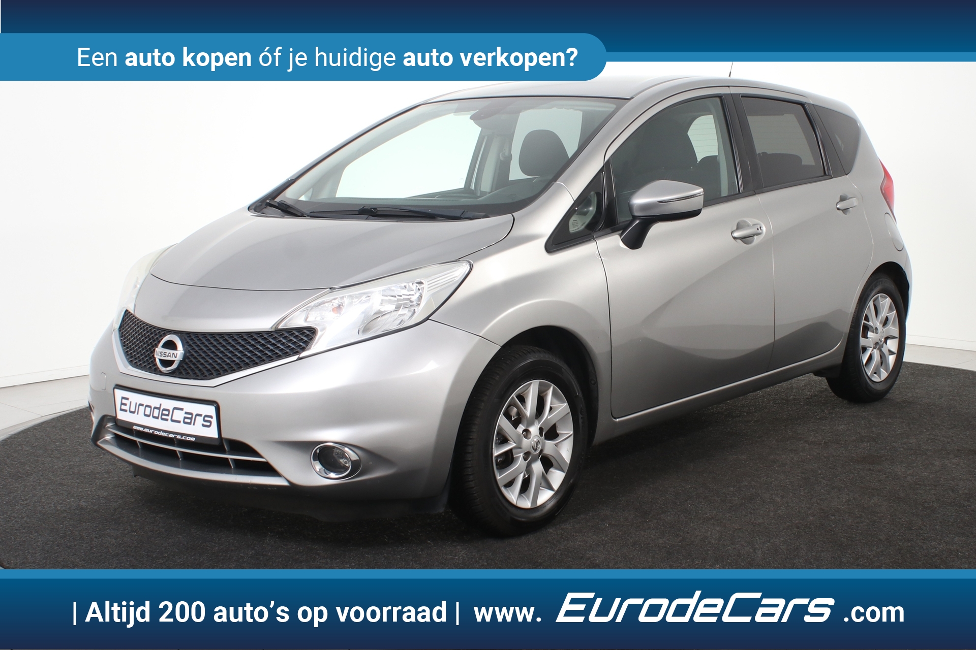Nissan Nissan Note 1.2 Tekna *Navigatie*Climate Control*Trekhaak* 2015 - voorkant