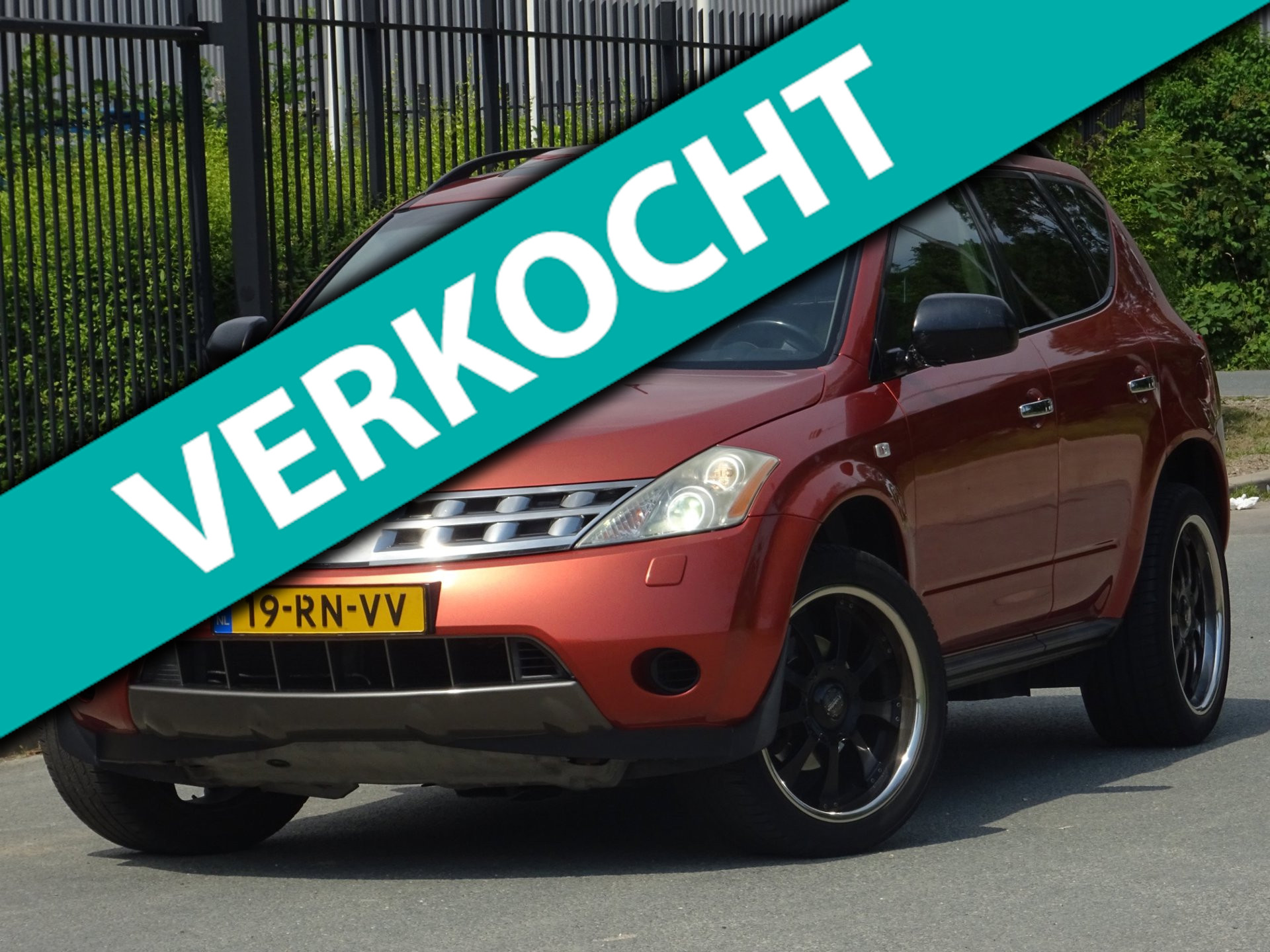 Nissan Nissan Murano 3.5 V6 4X4 LEER/NAVI/CAMERA/DAK/XENON/NW APK 2005 - voorkant