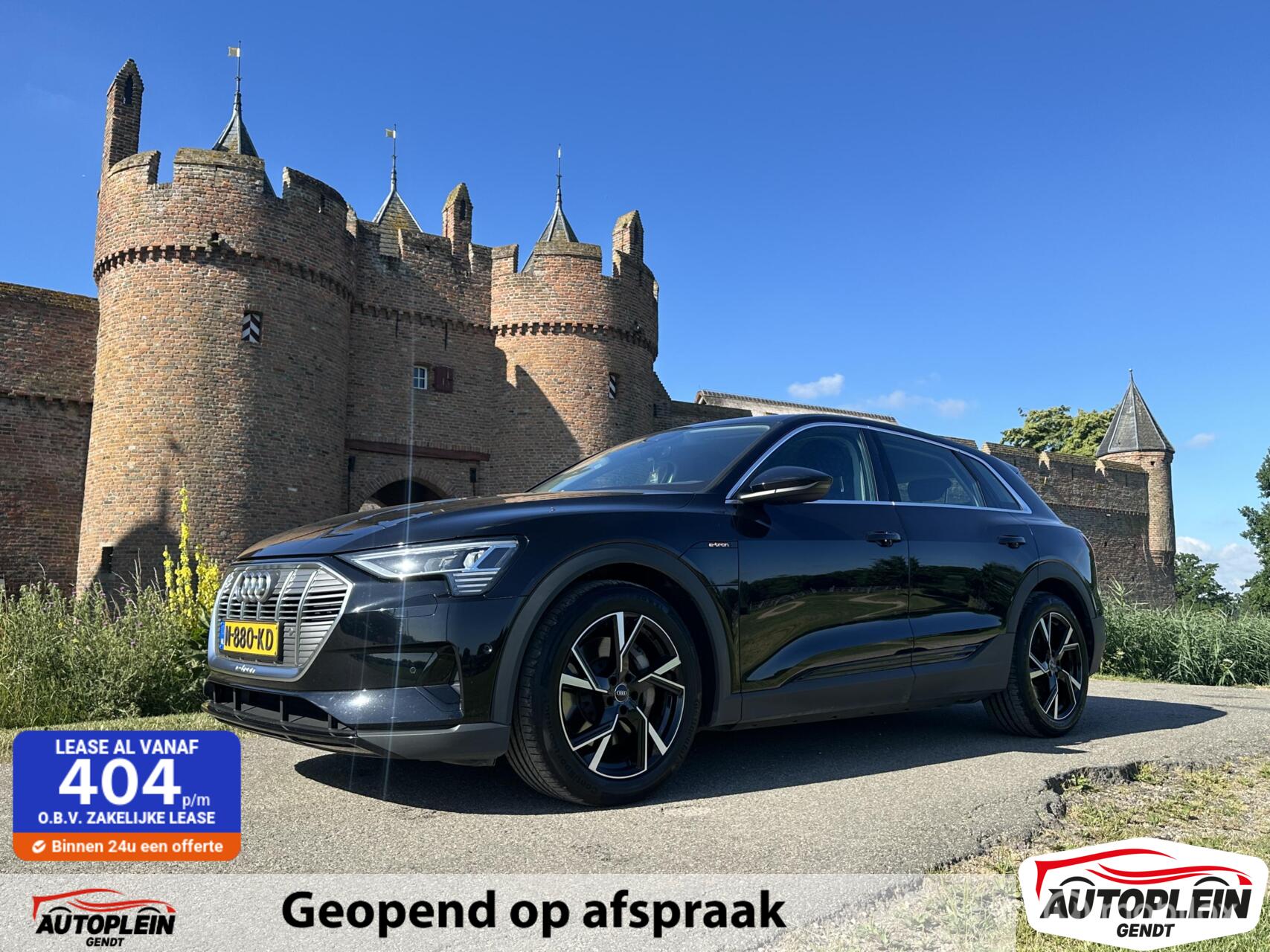 Audi E-tron 55 55 Quattro 95 kWh SOH 90% accugarantie t/m 2029 2021 - voorkant