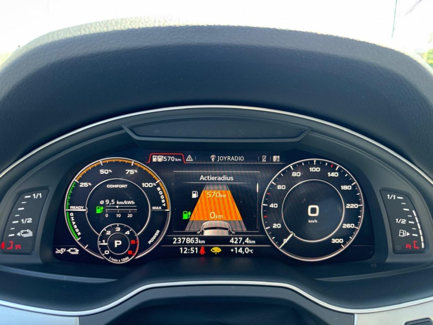 Foto van Audi Q7 E-tron