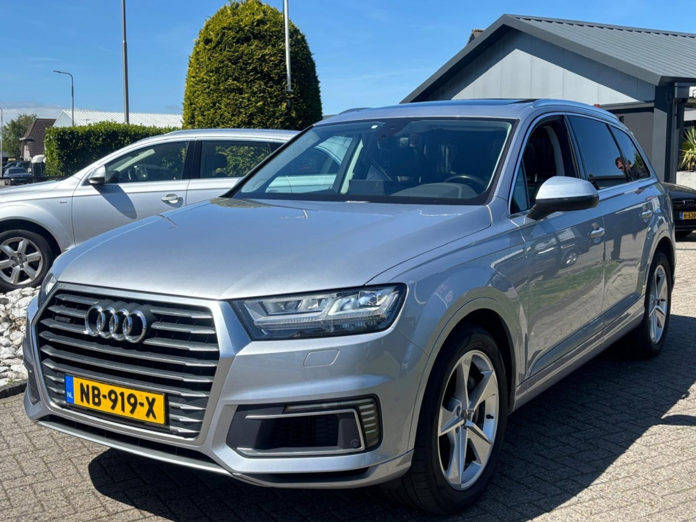 Audi Q7 E-tron 3.0 TDI E-tron Quattro 2016 Panodak Trekhaak Pro Line 2016 - voorkant