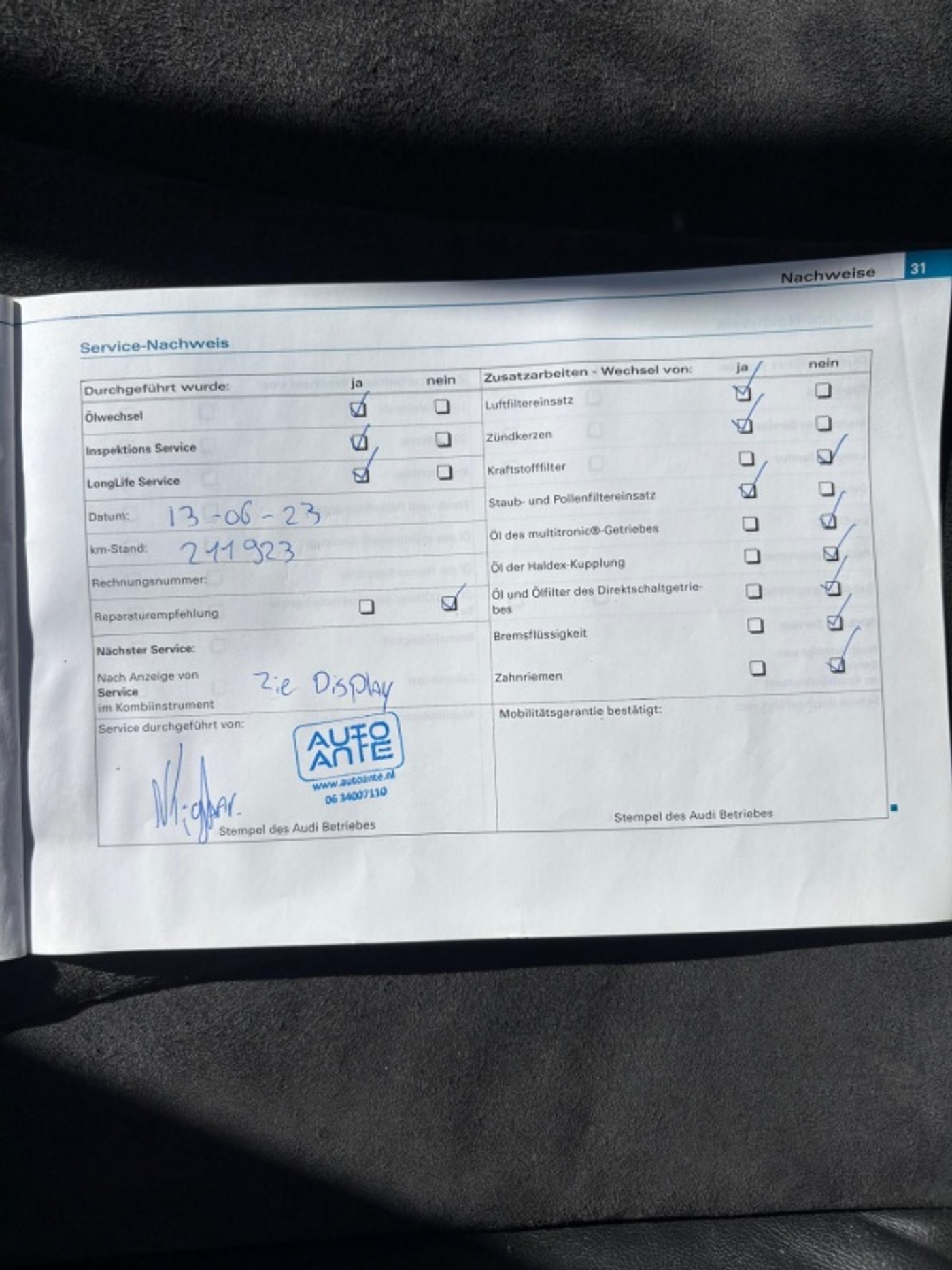 Foto van Audi Audi Q7