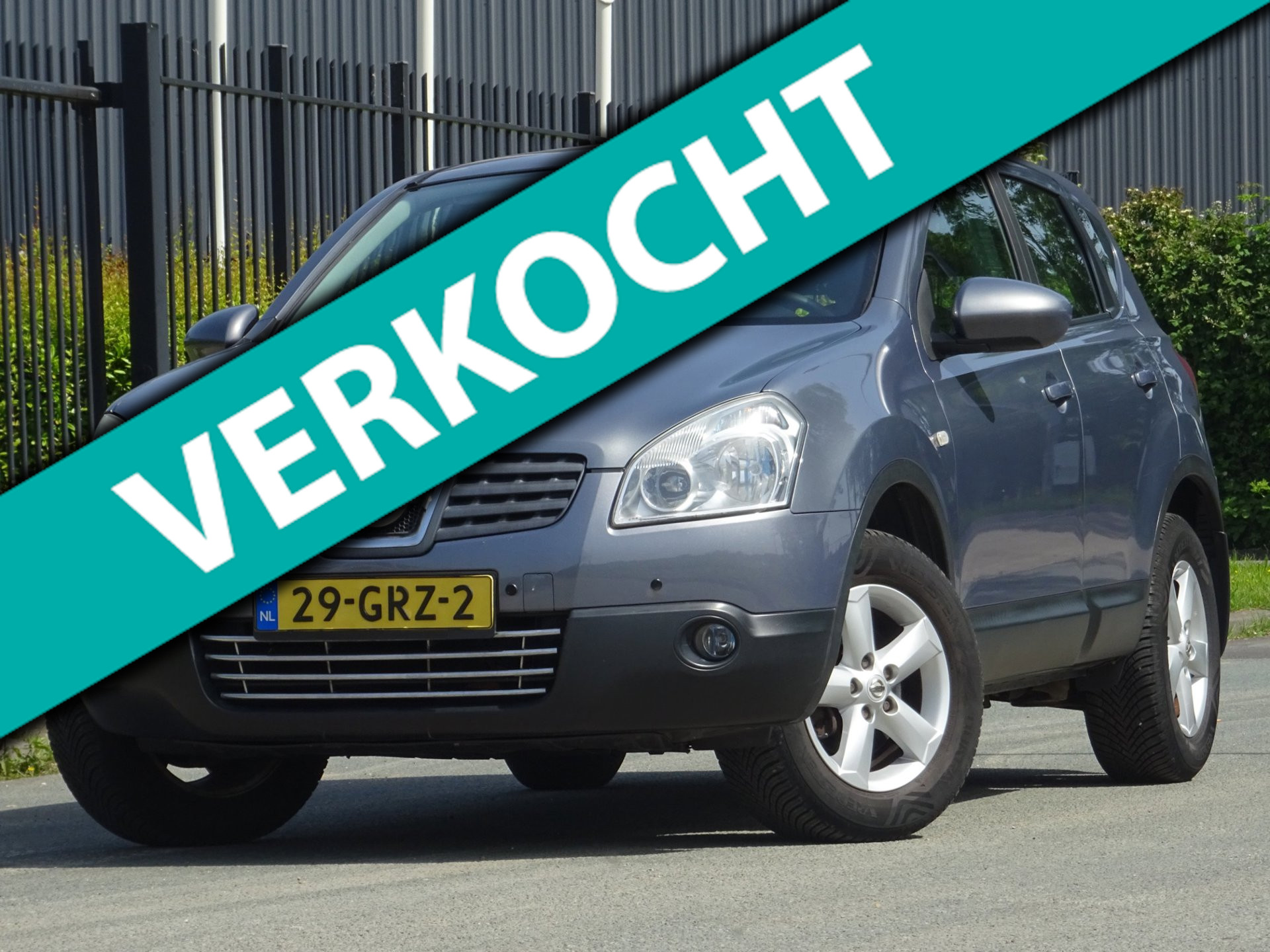 Nissan Nissan Qashqai 2.0 Tekna AUTOMAAT NAP/NAVI/CAMERA/PDC/NW APK 2008 - voorkant