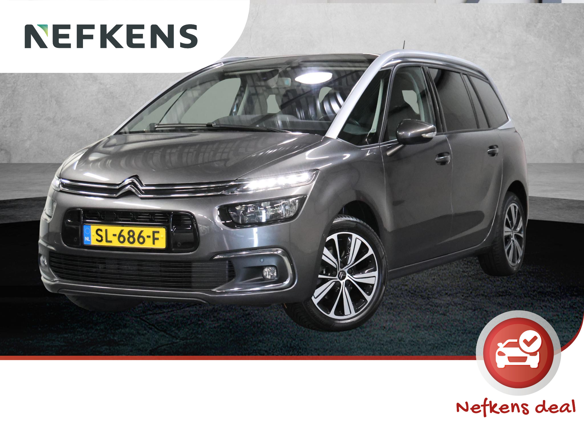 Citroen C4 Picasso 1.2 130PK Business 2018 - voorkant