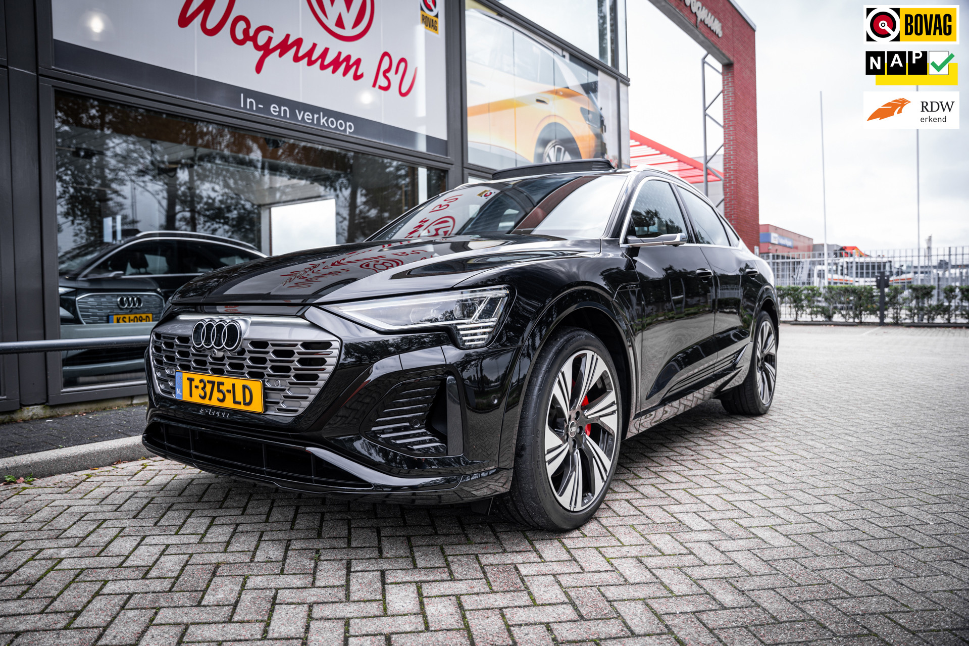 Audi Q8 Sportback 55 E-tron 55 quattro S Edition 115 kWh 2023 - voorkant