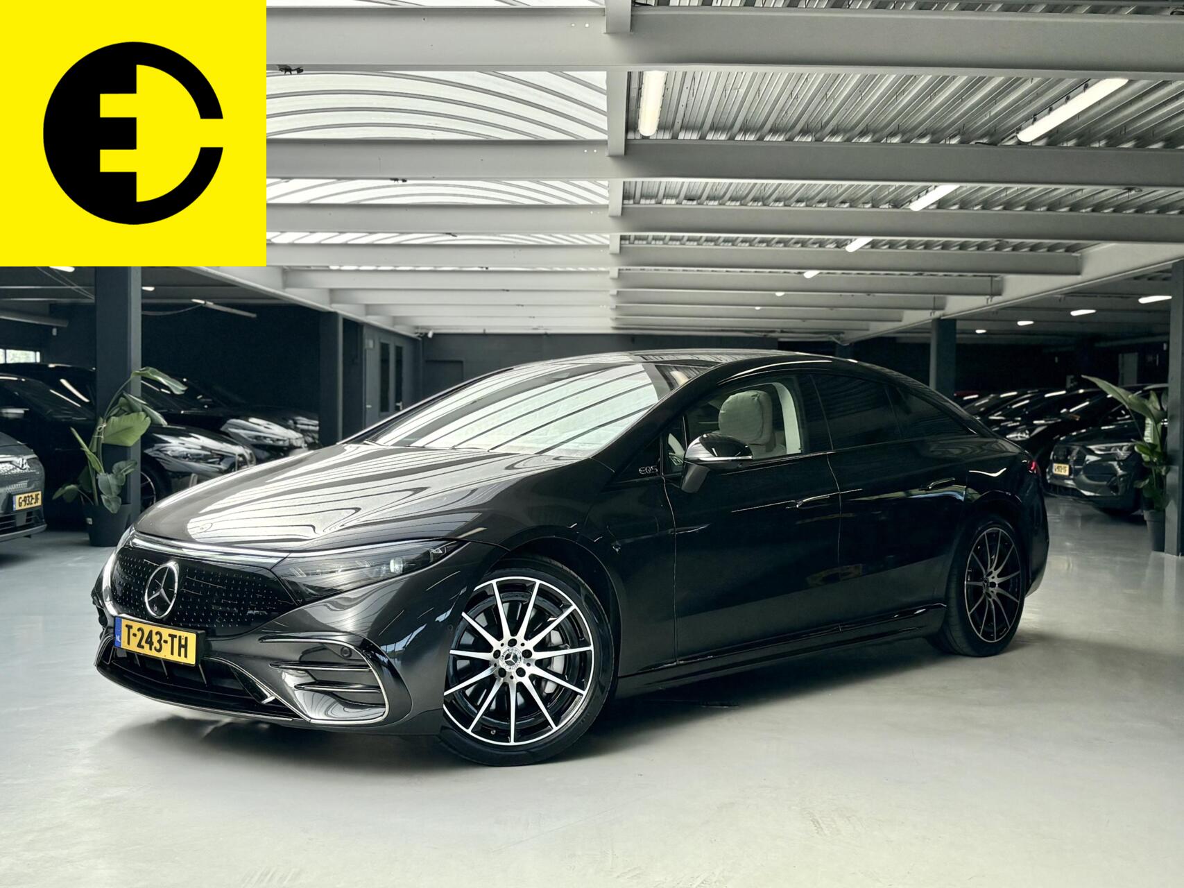 Mercedes-Benz Eqs 580 4Matic 580 4MATIC AMG Line 108 kWh | Stoelmassage | Luchtvering | Stoelventilatie 2023 - voorkant