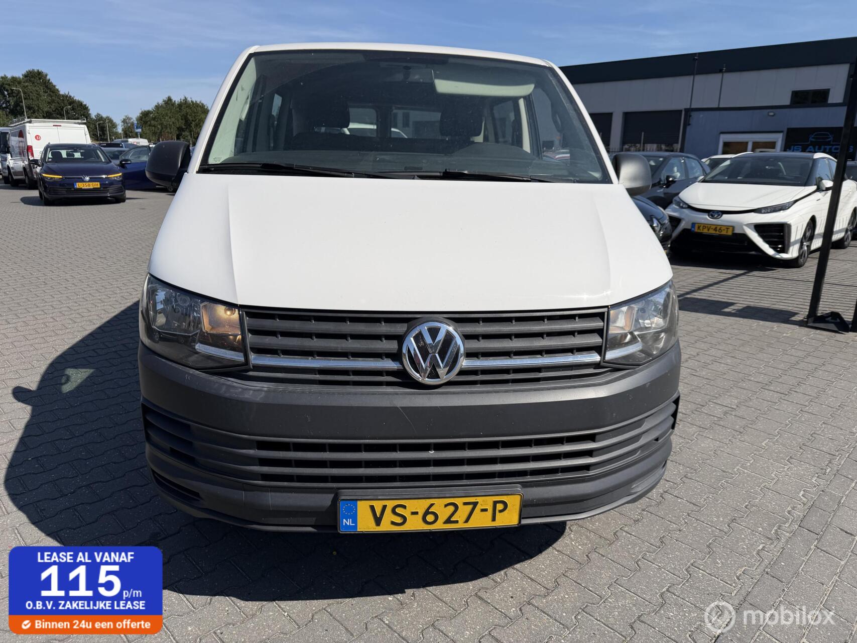 Volkswagen Transporter 2.0 TDI L1H1 Comfortline db cabiene 2016 - voorkant