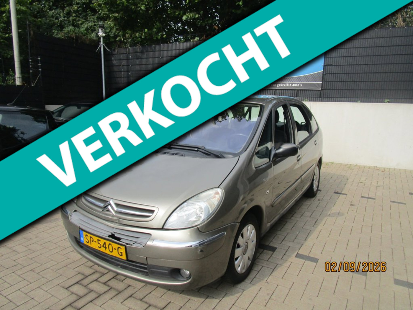 Citroen Xsara Picasso 1.6i-16V Prestige +Airco 2008 - voorkant