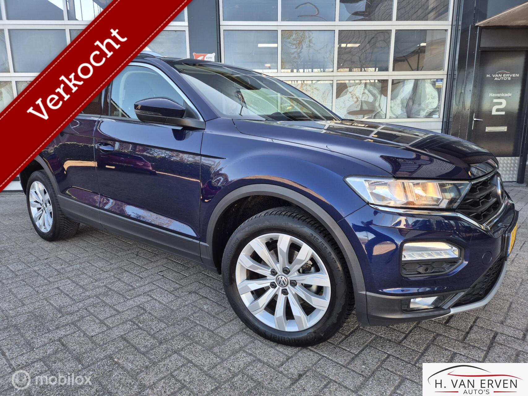 Volkswagen T-roc 1.0 TSI Style APPLE CARPLAY 17" PDC NAP 2019 - voorkant