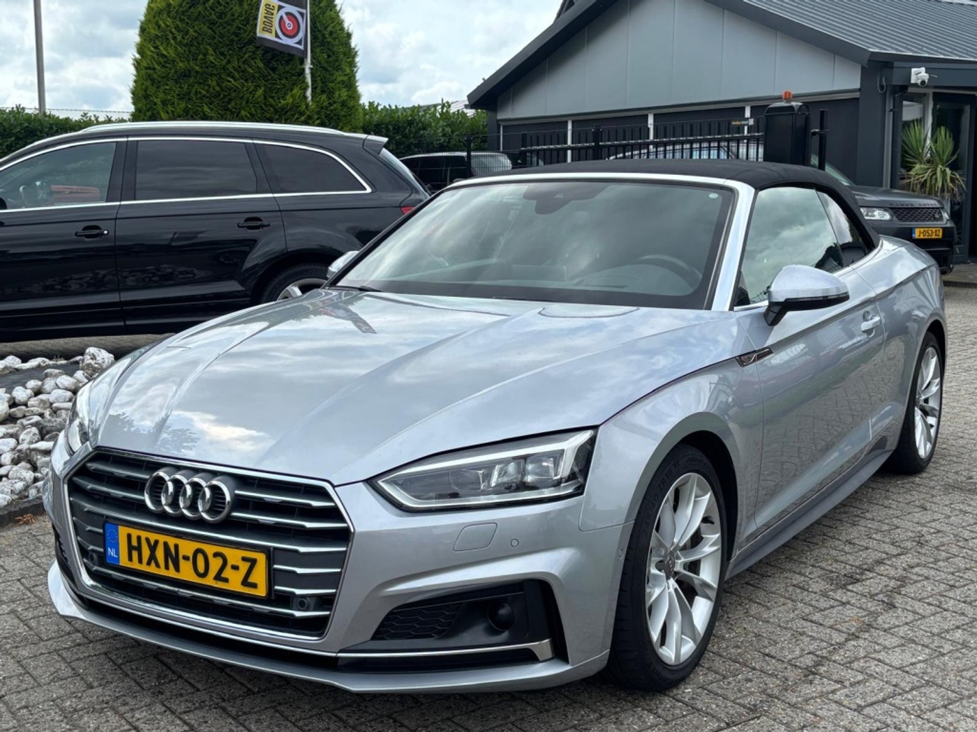 Audi A5 Cabriolet 2.0 TFSI Quattro 2017 S-Line Automaat Cabrio Virtual Cockpit 2017 - voorkant