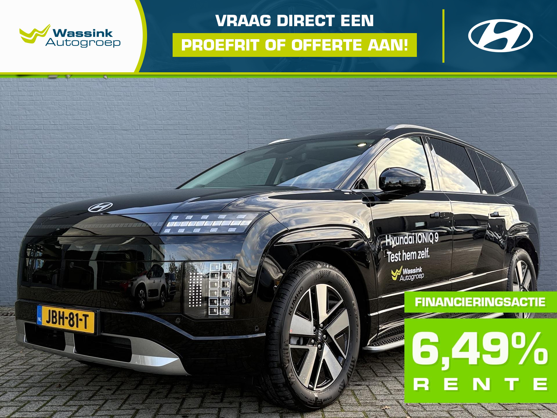Hyundai Ioniq 9 308pk AWD Connect+ | 7 zitter 2025 - voorkant