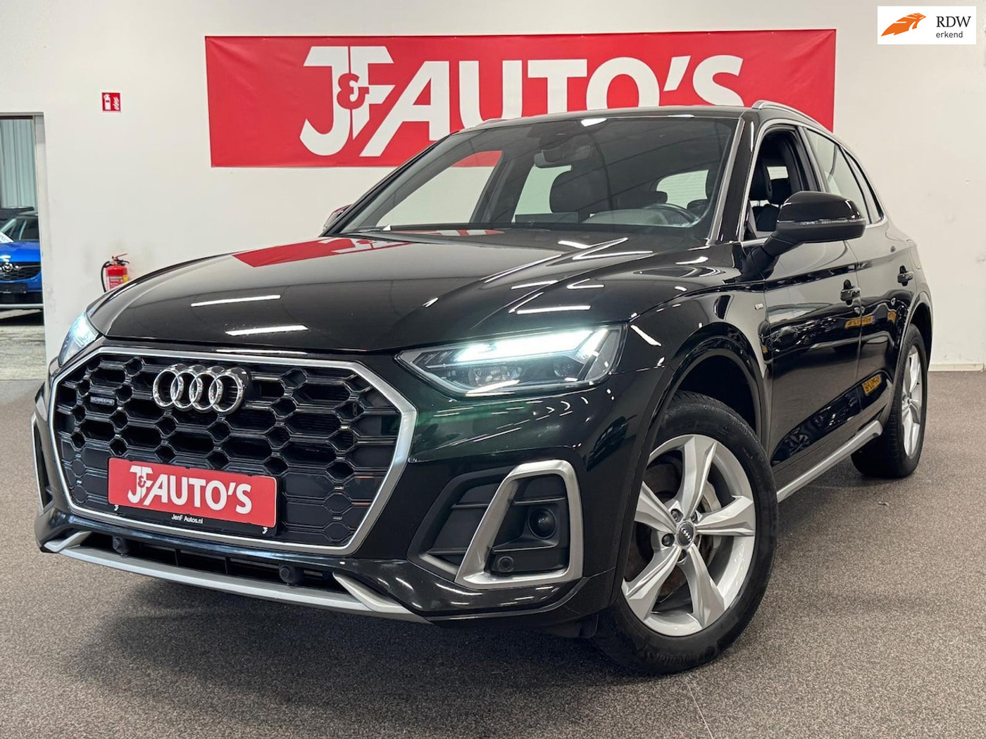 Audi Q5 50 TFSI E 50 TFSI NAVIGATIE, ECC AIRCO, PANORAMA, CRUISE 2021 - voorkant