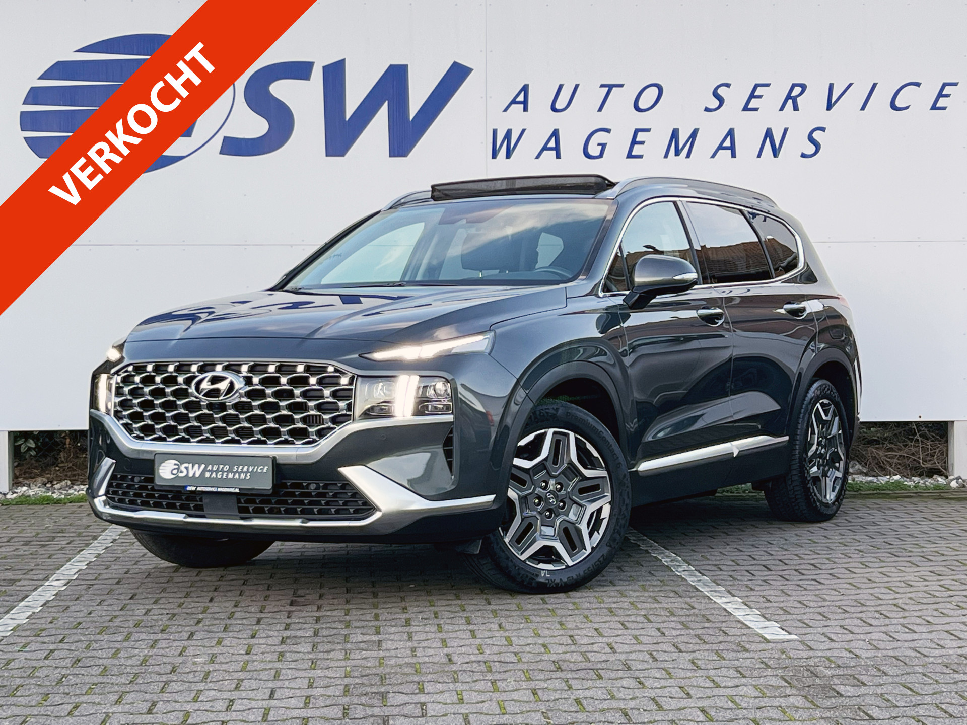 Hyundai Santa Fe 1.6 T-GDI PHEV Premium Plus Sky 2022 - voorkant