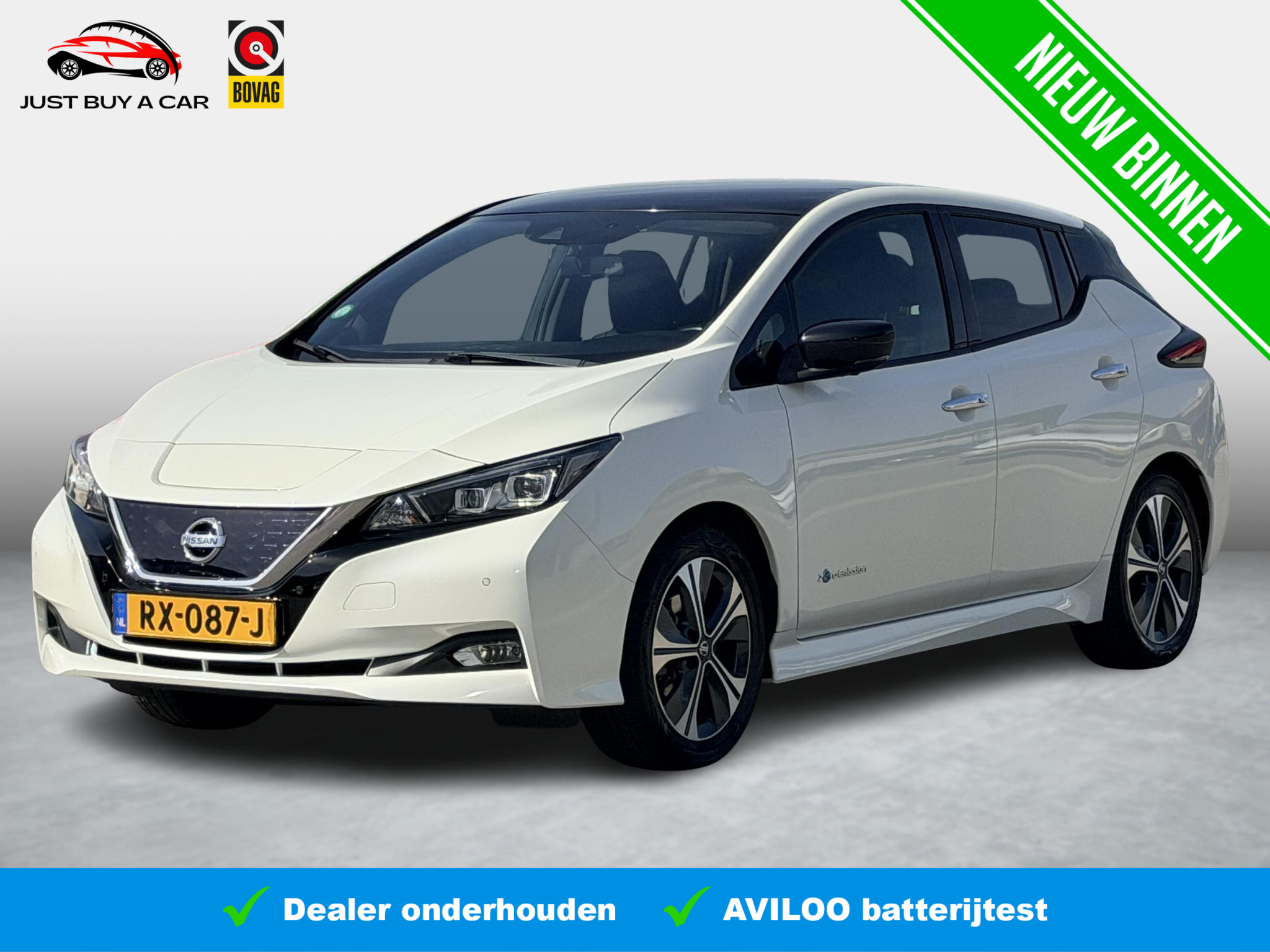 Nissan Leaf Tekna 40 kWh 2018 - voorkant