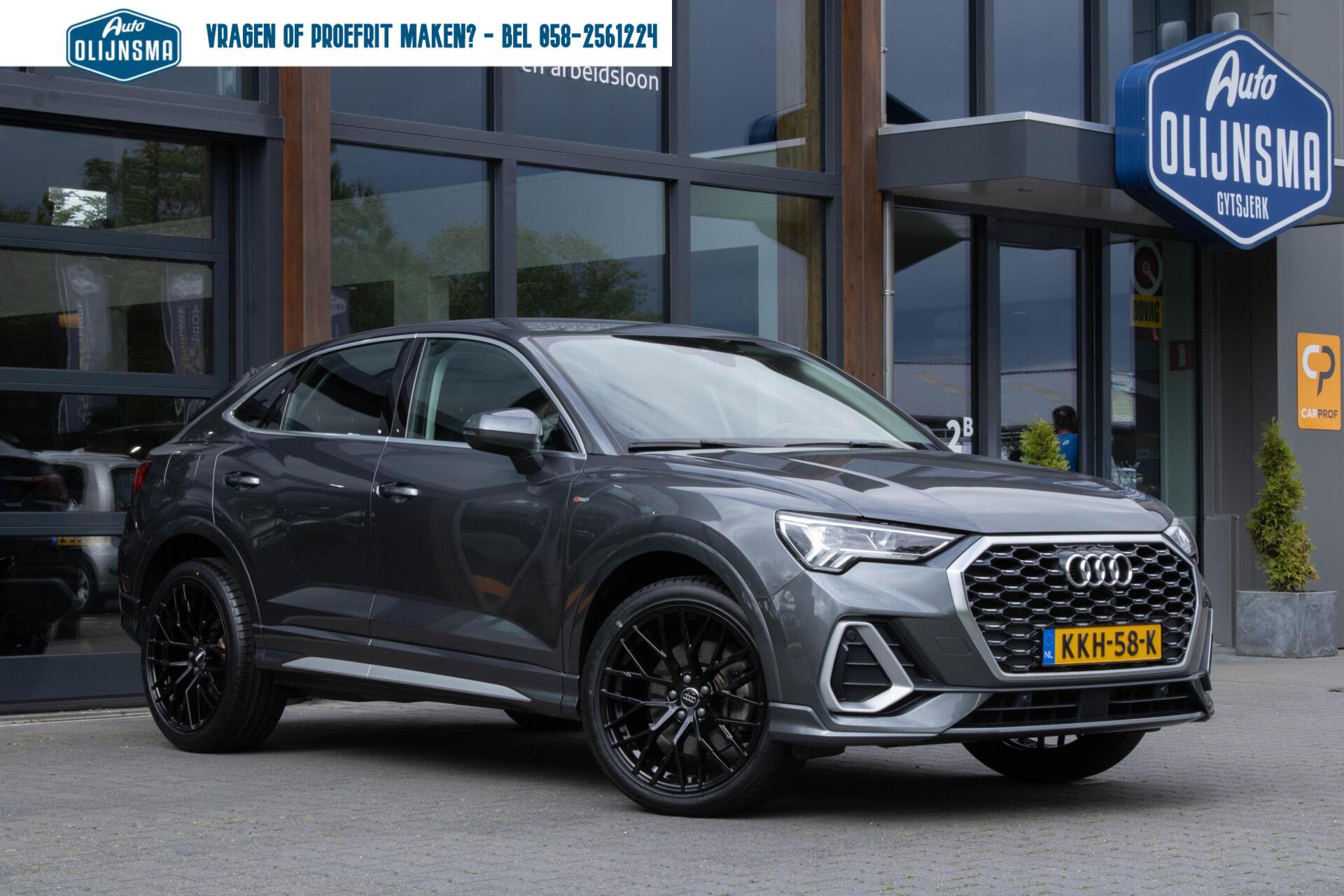Audi Q3 Sportback E-tron 45 TFSI e S Edition|Camera|Stoelverwarming| 2022 - voorkant