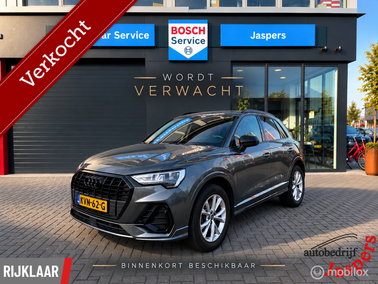 Audi Q3 45 TFSI e | S line | Navi+ | Leder 2021 - voorkant