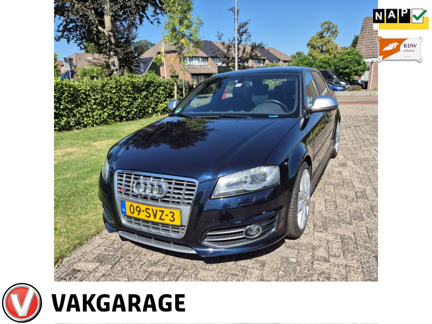 Audi A3 Sportback 2.0 TFSI S3 quattro Ambition Pro Line 2009 - voorkant