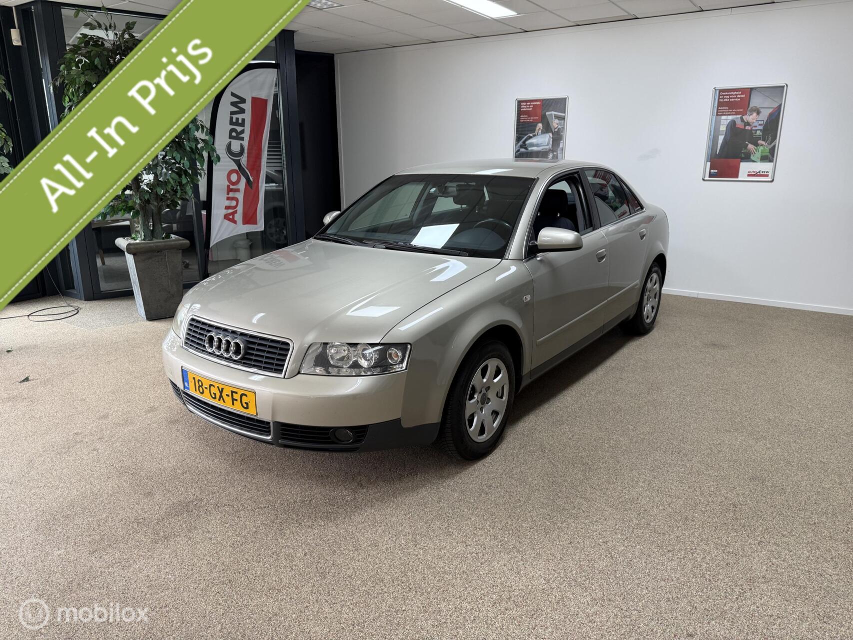 Audi Audi A4 2.0 Pro Line MT 2001 - voorkant