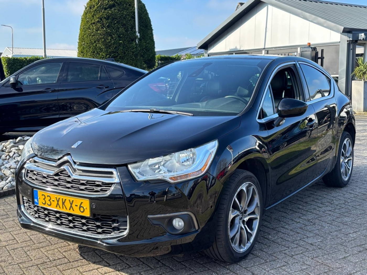 Citroen Ds4 1.6 Benzine So Chic Automaat 2012 Zwart Leer 2012 - voorkant