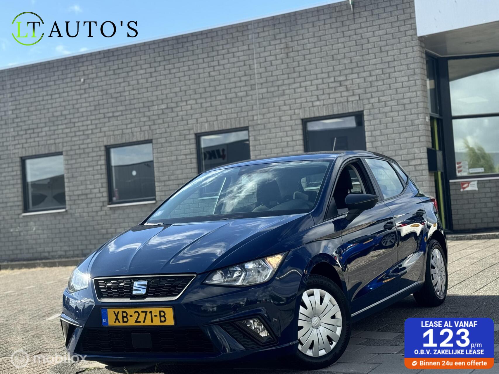 Seat Ibiza 1.0 MPI Reference|Carplay Cruise AC Trekhaak NAP 2018 - voorkant