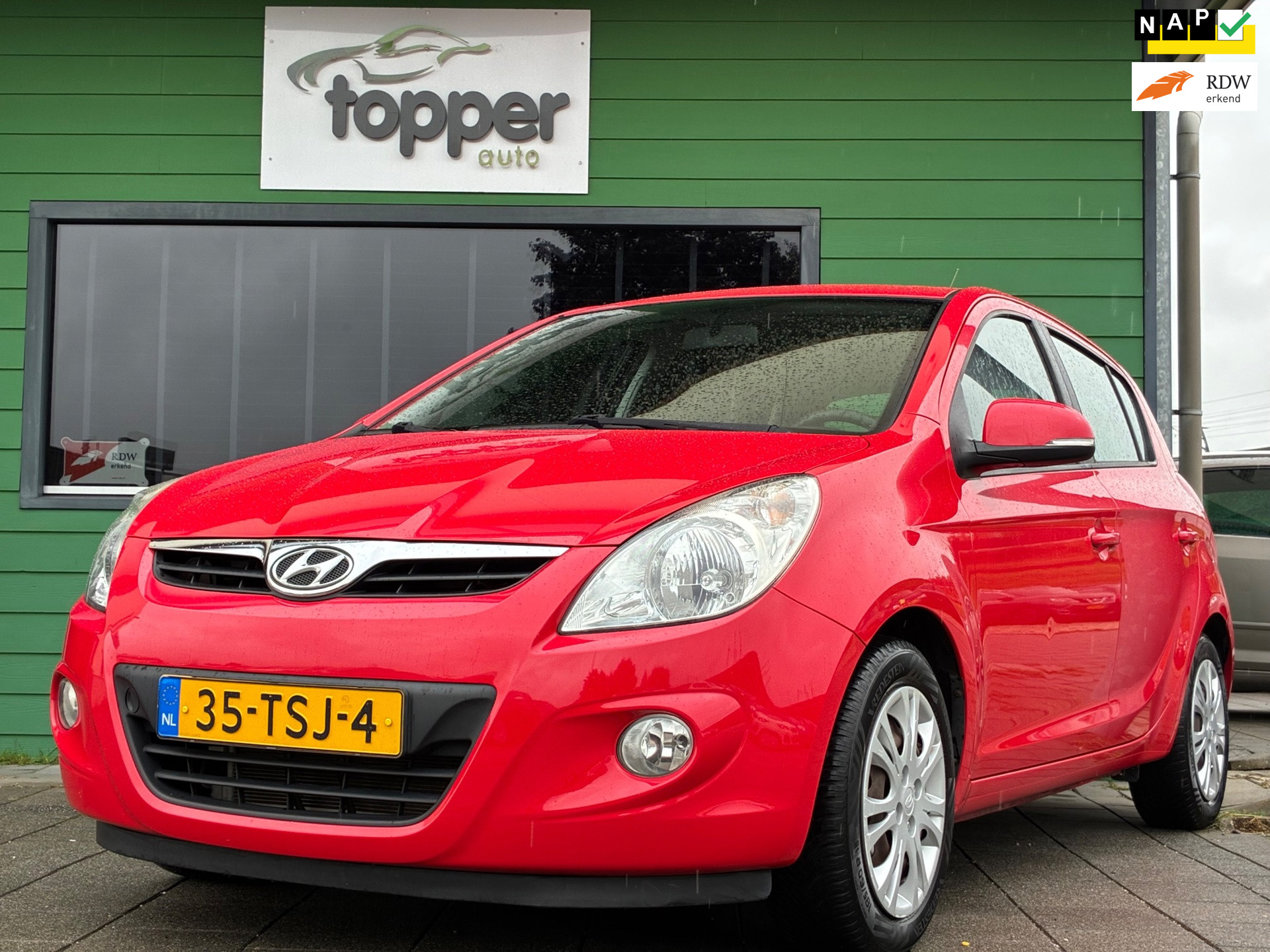 Hyundai I20 1.4i i-Motion|1e Eigenaar|Airco|Elektr.ramen|NAP|Trekhaak| 2012 - voorkant