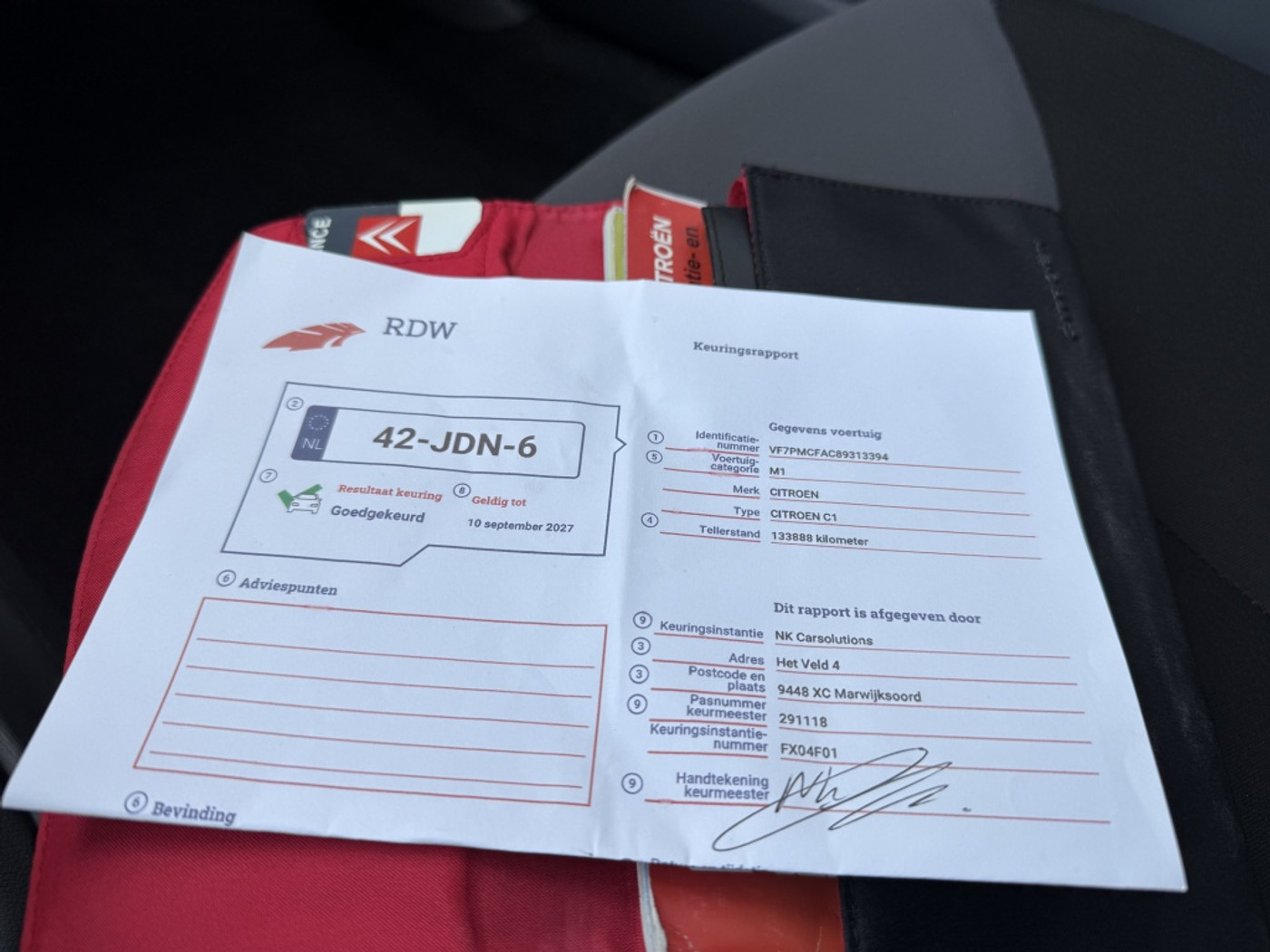 Foto van Citroen Citroen C1
