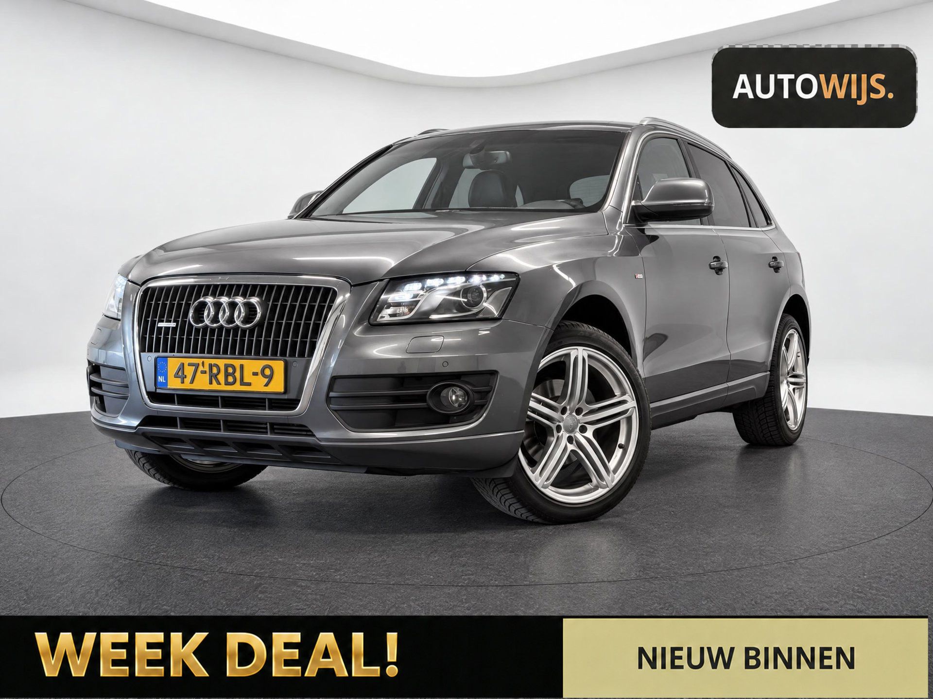 Audi Audi Q5 2.0 TFSI quattro Pro Line|3x S-Line|MODIFICATIE|XENON|NL AUTO|ALCANTARA 2011 - voorkant