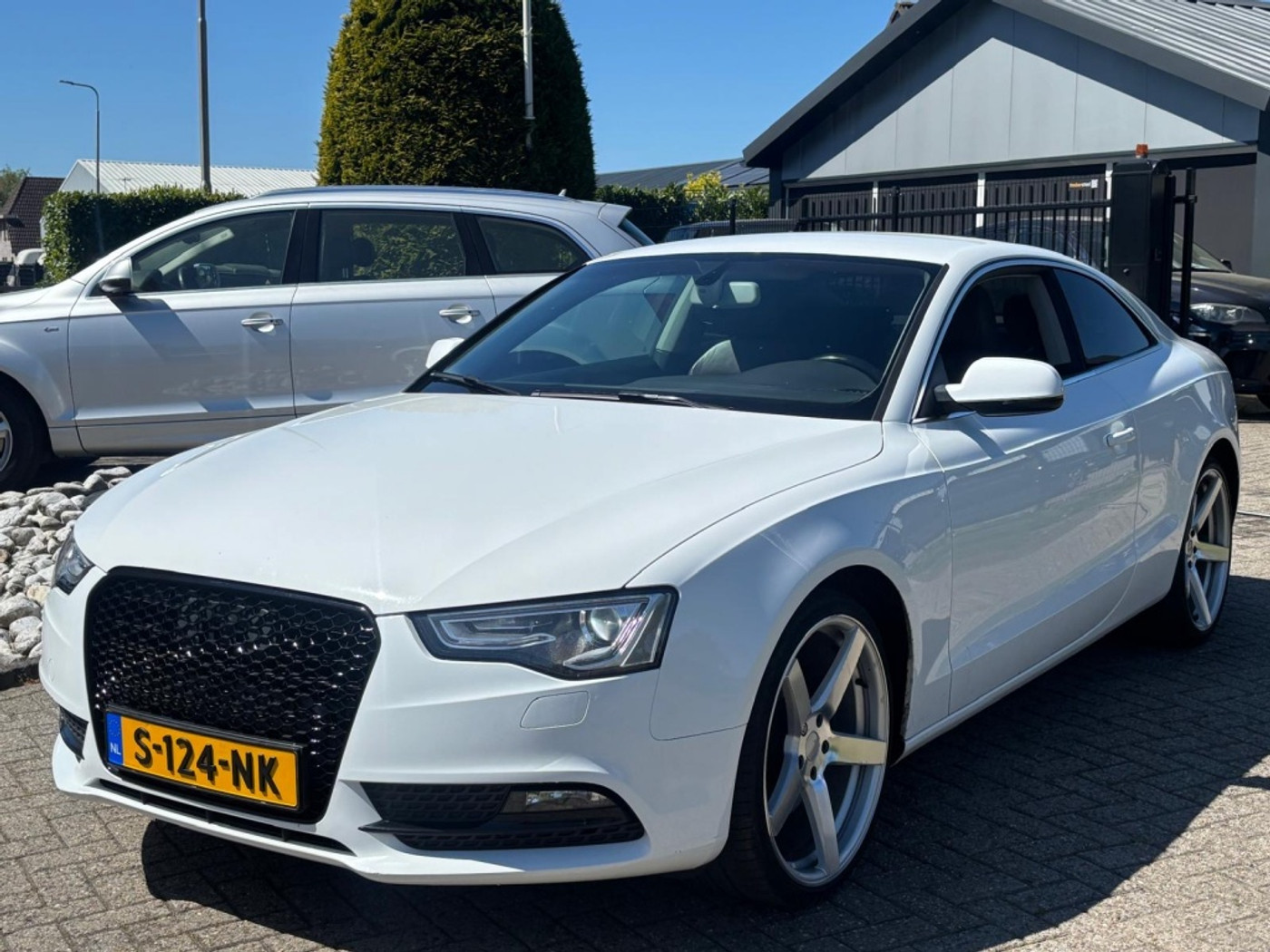 Audi A5 Coupe 1.8 Benzine Coupe Wit 2012 Facelift Xenon / Led 2012 - voorkant