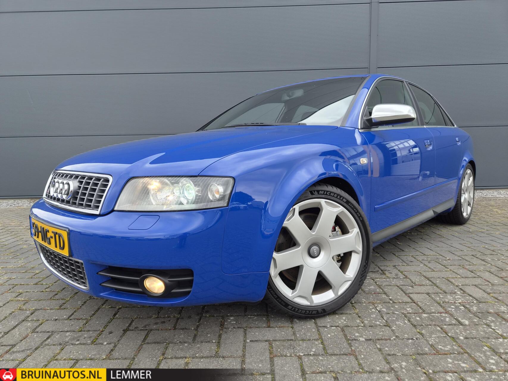 Audi Audi S4 4.2 V8 quattro S4 350pk Airco Cruise NAP 2003 - voorkant