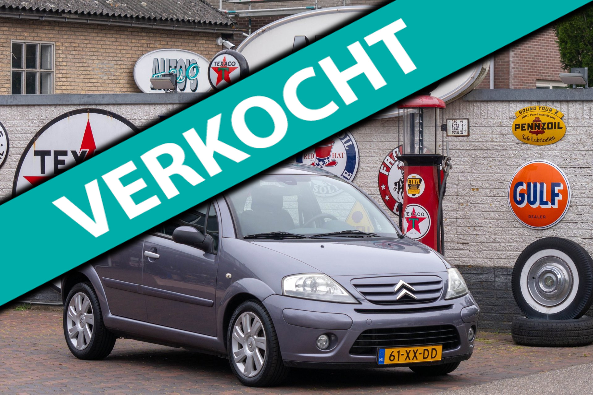 Citroen C3 1.6i-16V Exclusive Automaat 1e Eigenaar +NAP NL-auto 2007 - voorkant