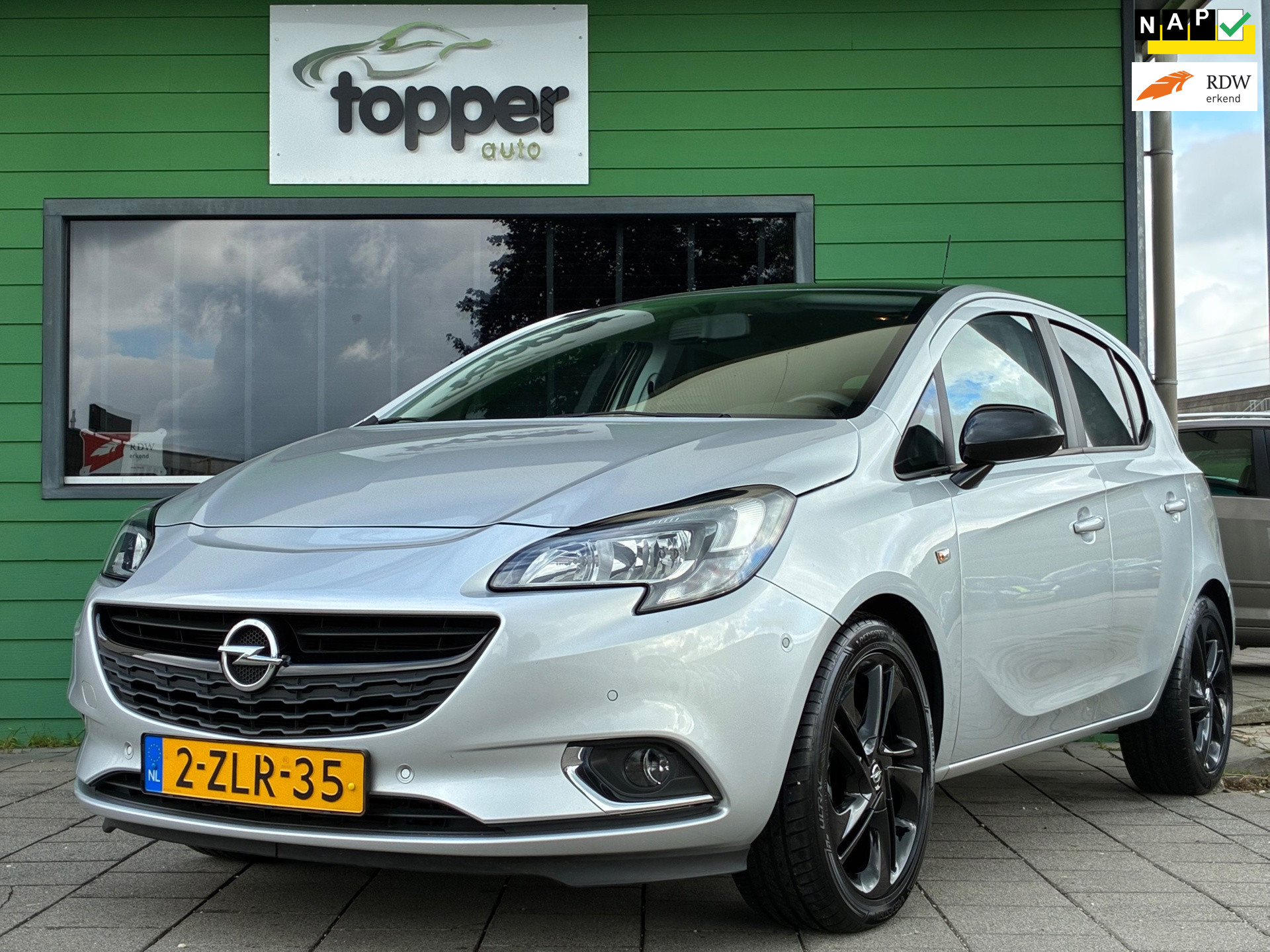 Opel Corsa-e 1.0 Turbo Color Edition|2e Eigenaar|Camera|Airco|CruiseControl|PDC|NAP|Dealer Onderhouden| 2015 - voorkant