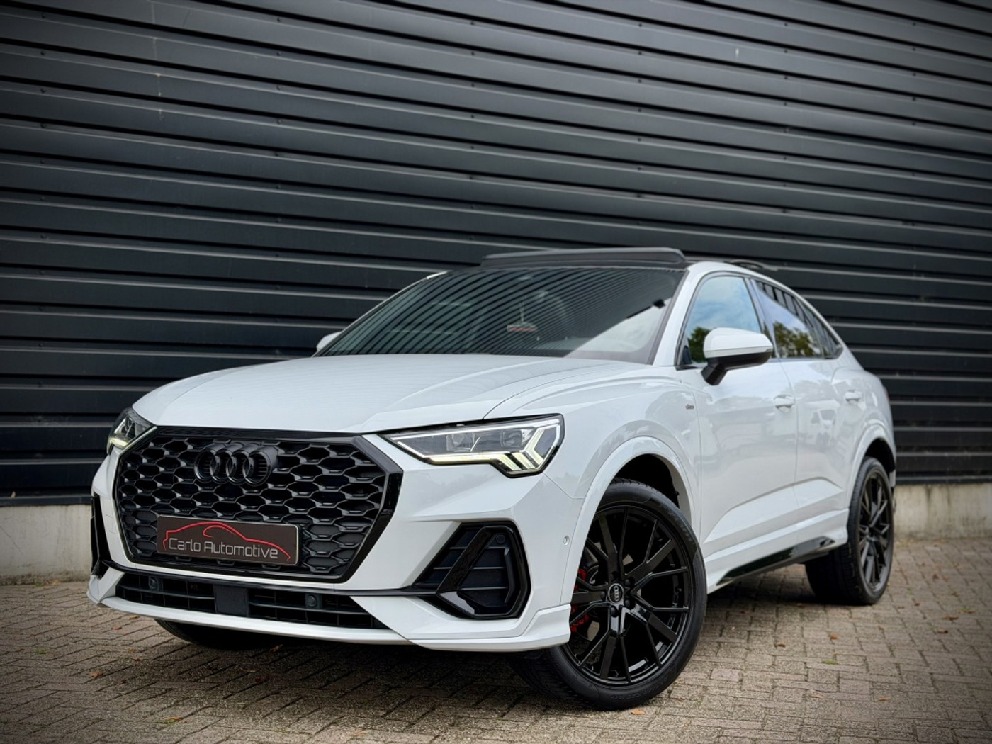 Audi Q3 Sportback 35 TFSI 3x S-LINE PANO|LEER|DHOEK|ACC|CAMERA 2021 - voorkant