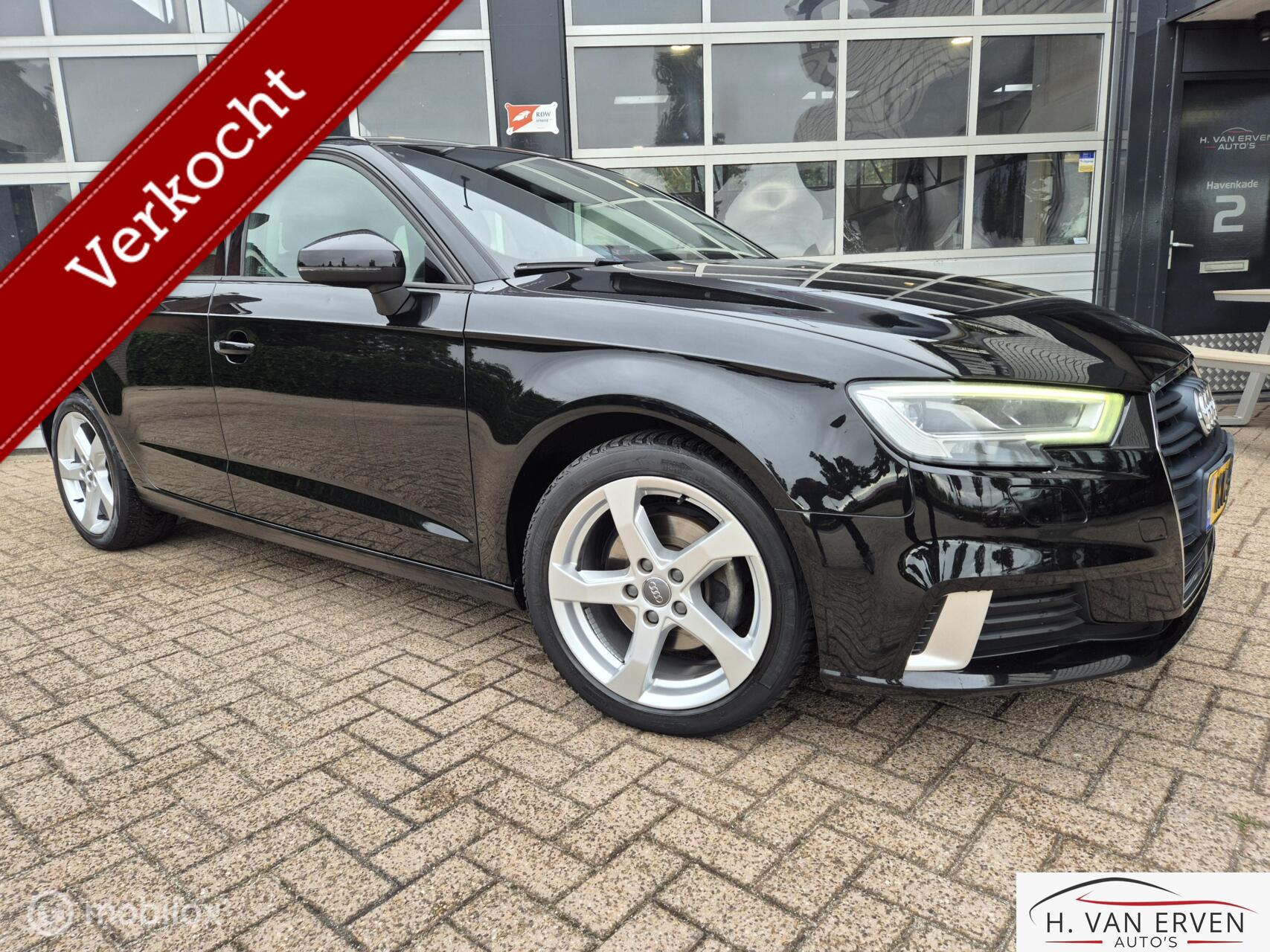 Audi A3 Sportback 35 LEDER NAVI SPORTSTOELEN BTW NAP! 2019 - voorkant