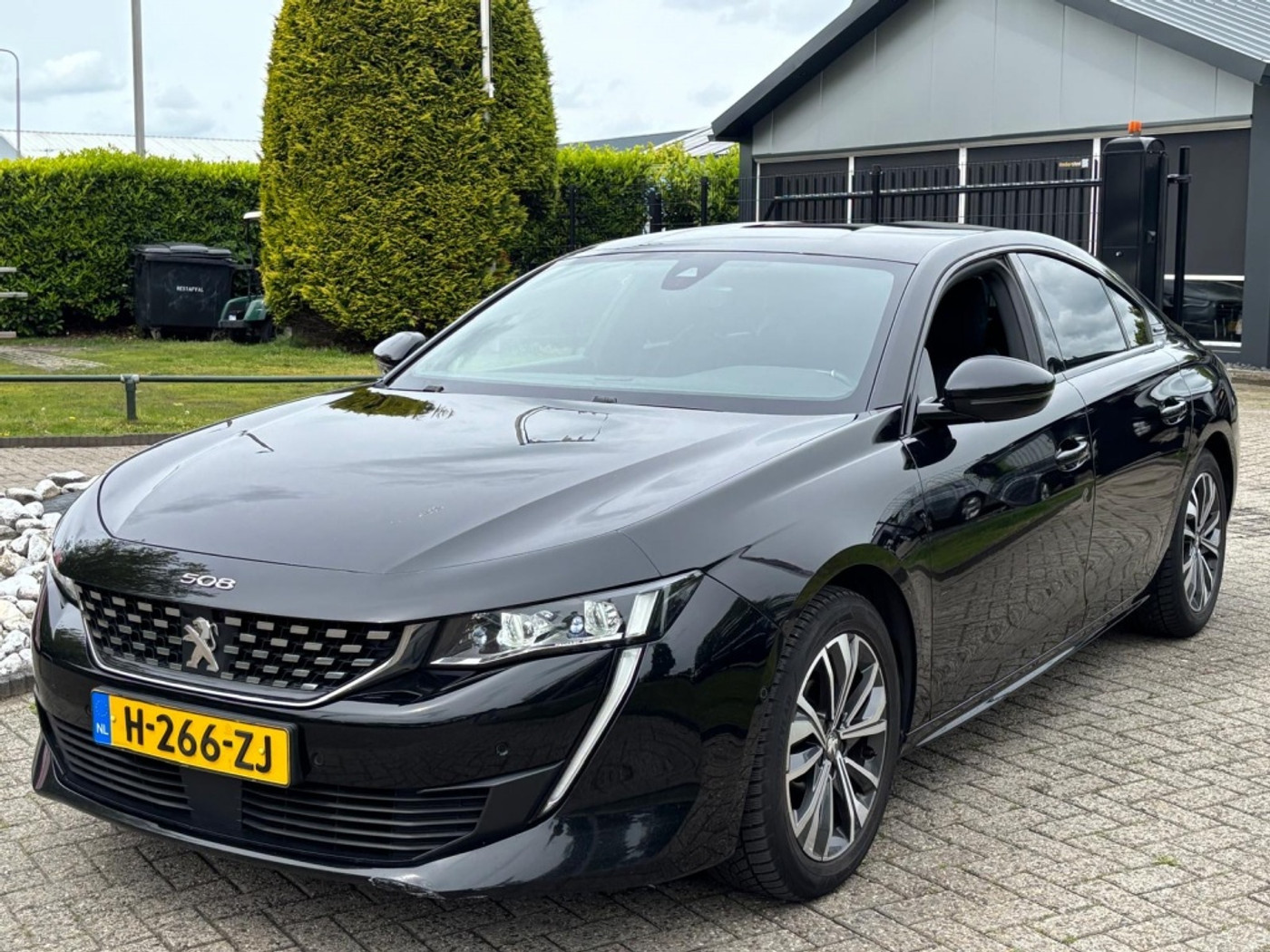 Peugeot 508 1.5 B.HDI GT Line Sedan Automaat 2020 Zwart 2020 - voorkant