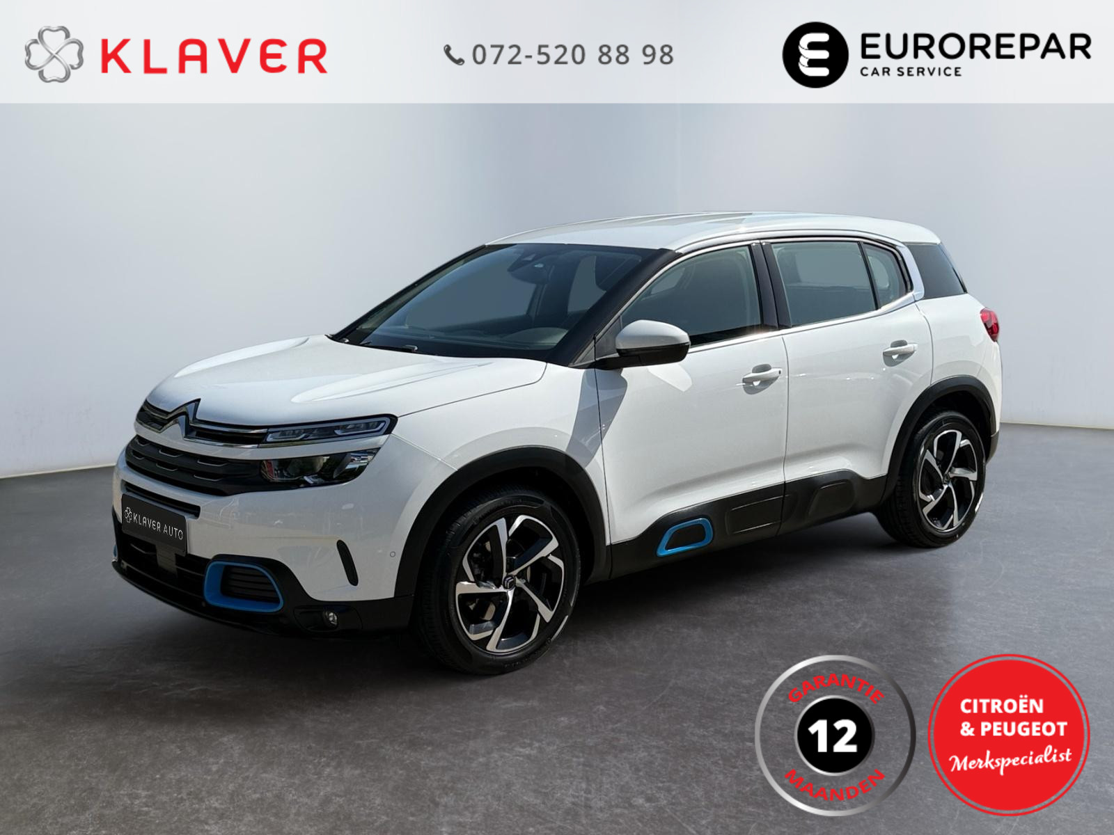 Citroen C5 Aircross 130PK Bns Aut | Stoelverw | Camera | Navi | Sens  v+a 2021 - voorkant