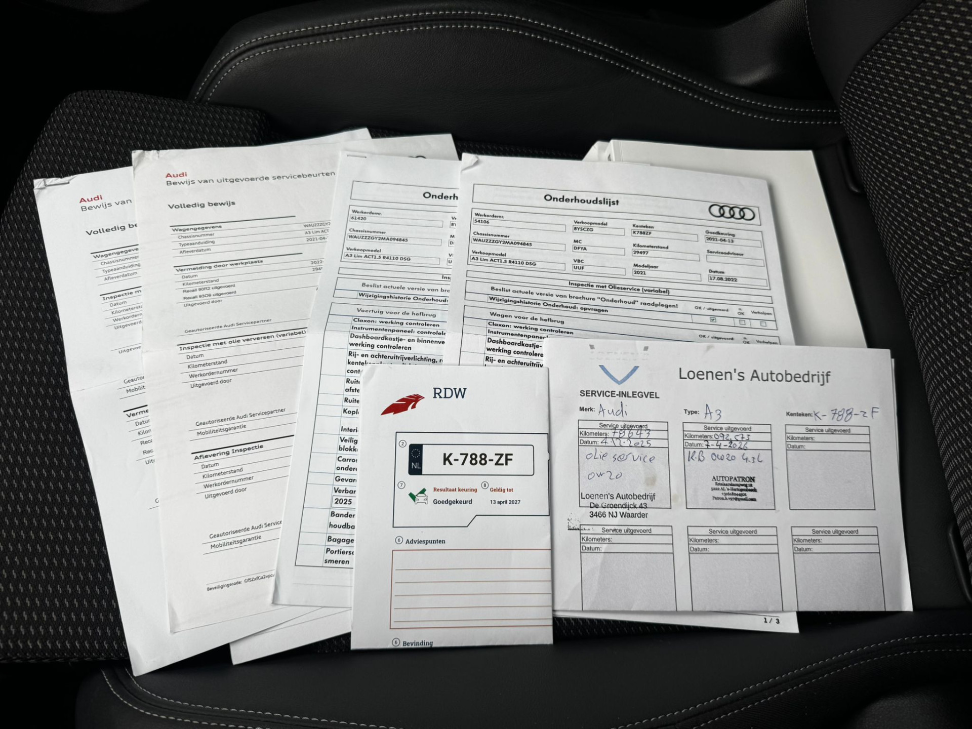 Foto van Audi A3 Limousine